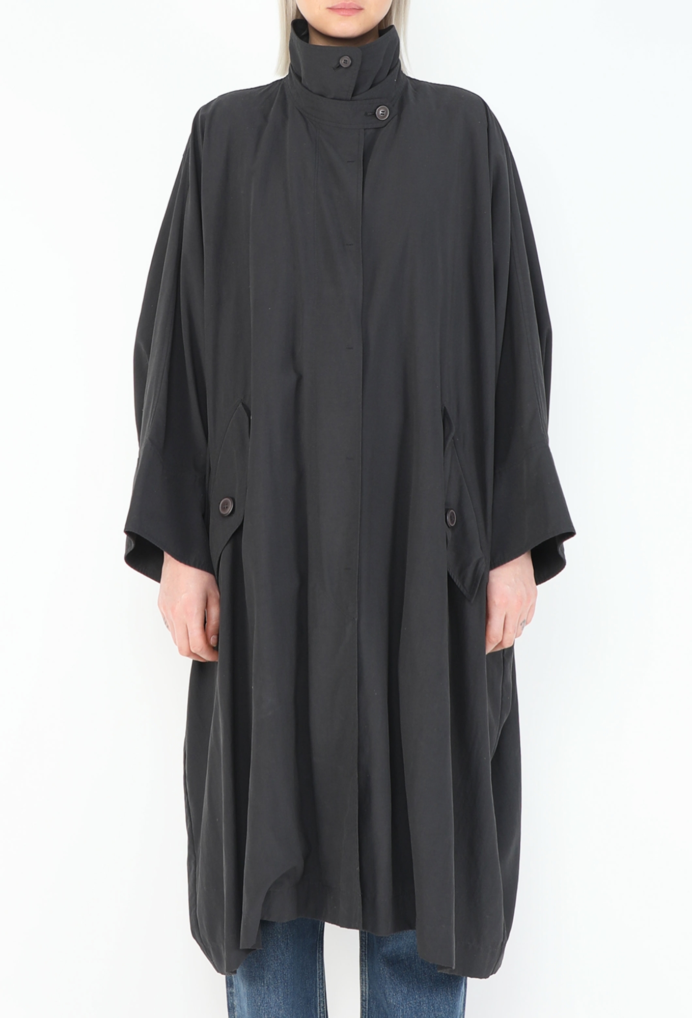 90s Batwing Nylon Trench - Issey Miyake | ReSee