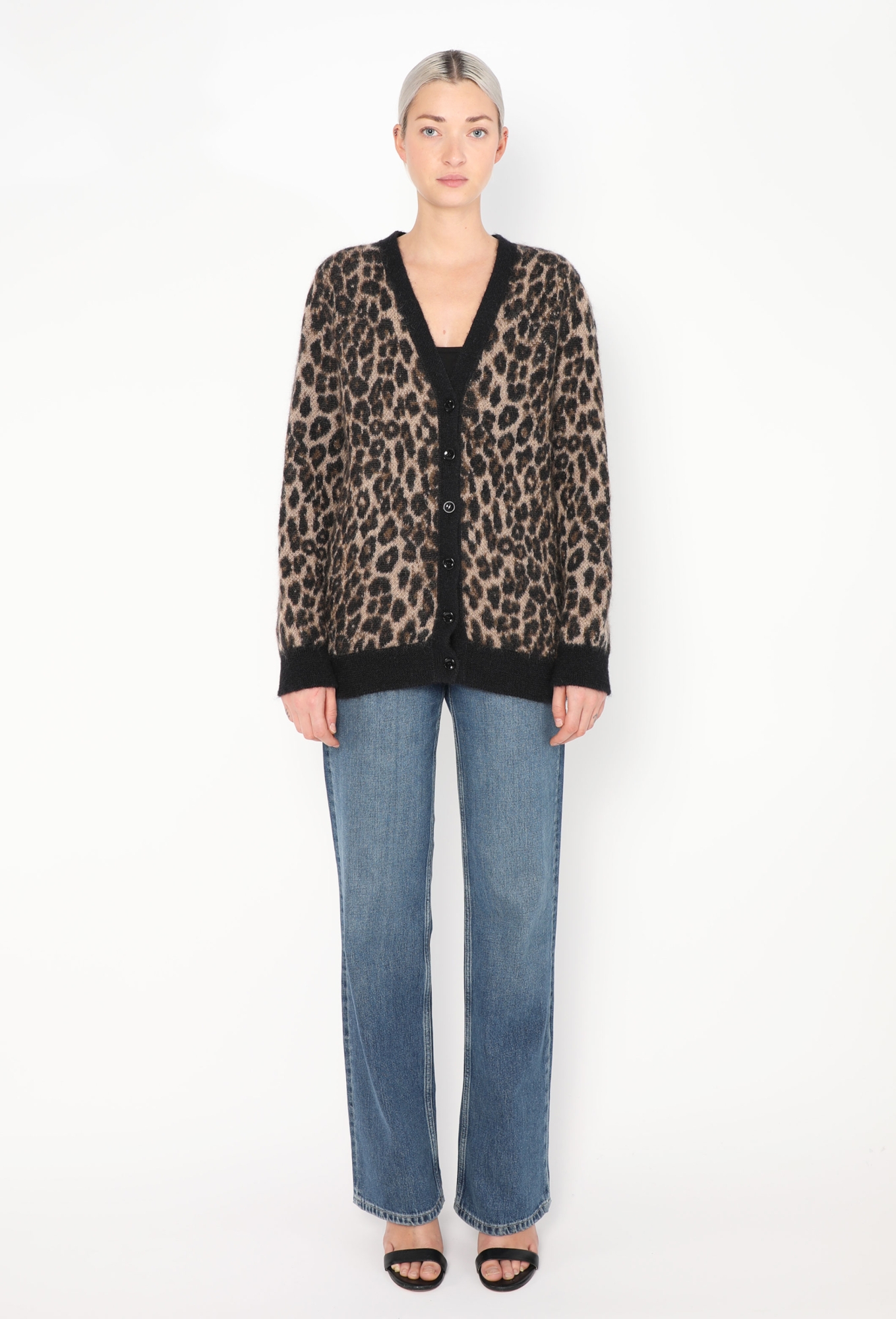 2021 Leopard Mohair Cardigan | Authentic & Vintage | ReSee