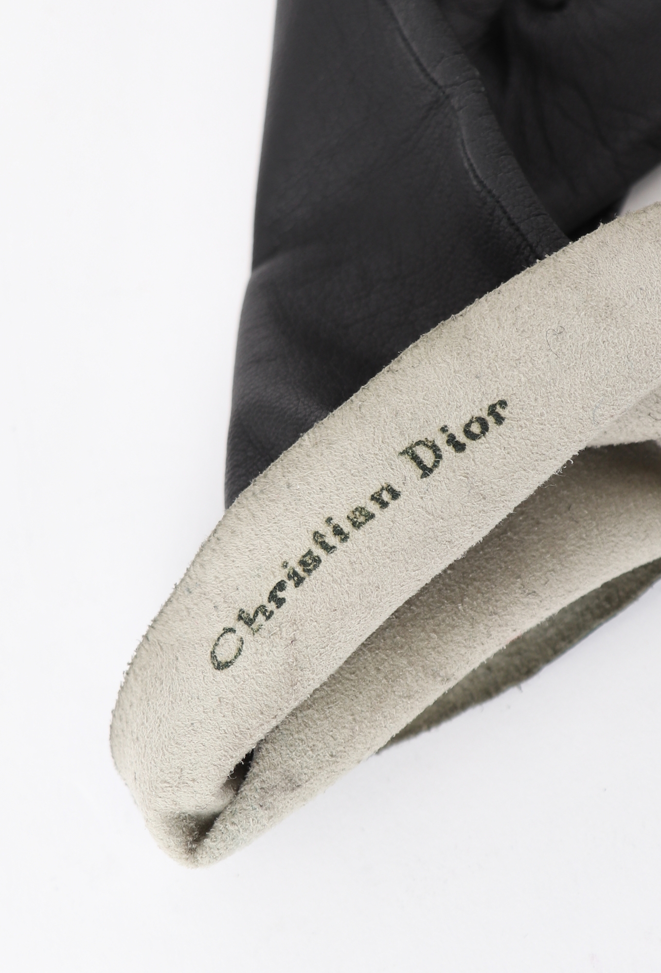 Vintage Leather Gloves - Dior | Authentic & Vintage | ReSee