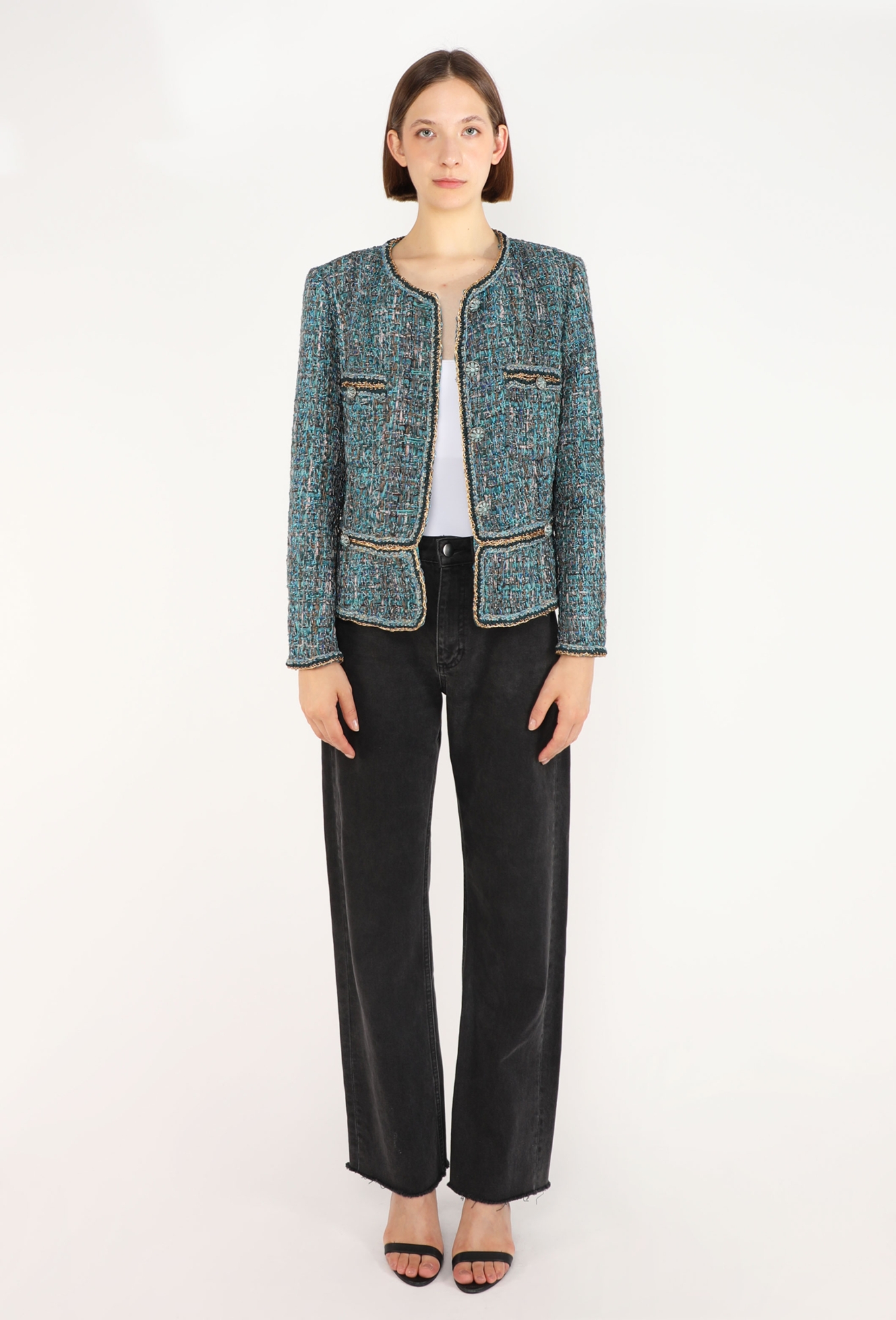 Lesage Tweed Jacket Paris-NY, Pre-Fall 2019 - Chanel | ReSee