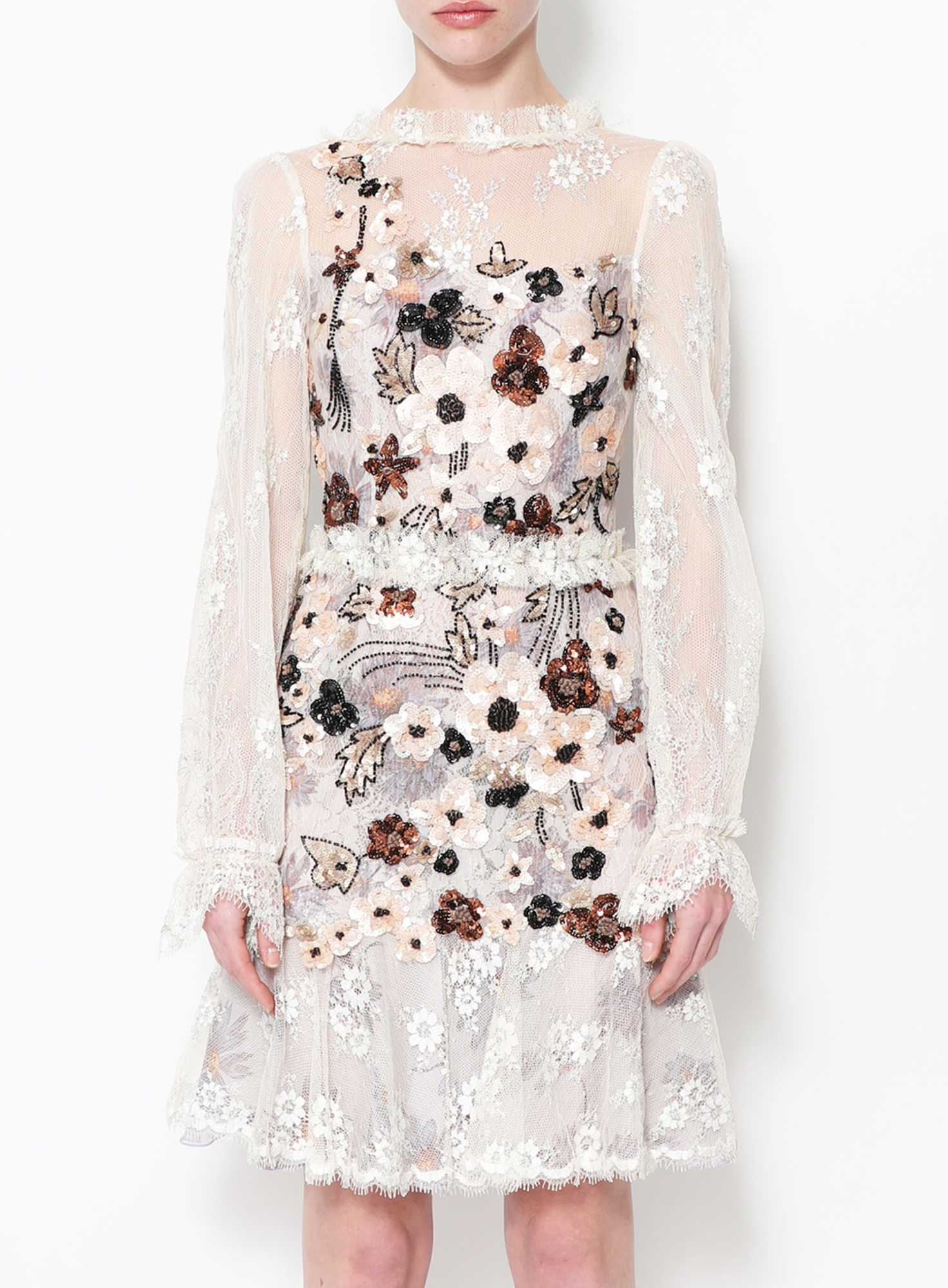 S/S 2017 Sequin Lace Dress | Authentic & Vintage | ReSee
