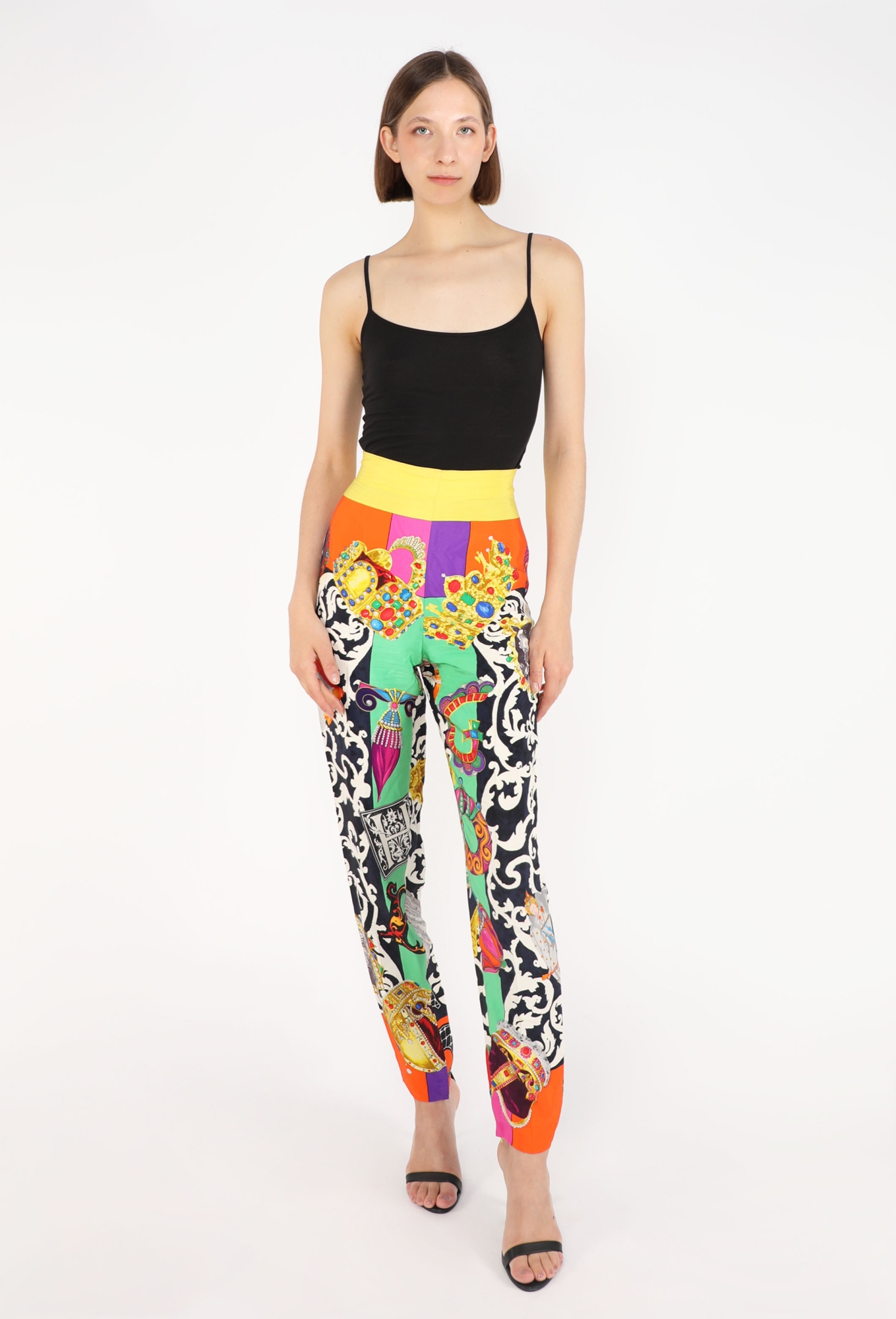 Atelier Regalia Printed Pants, S/S 1991 - Versace | ReSee