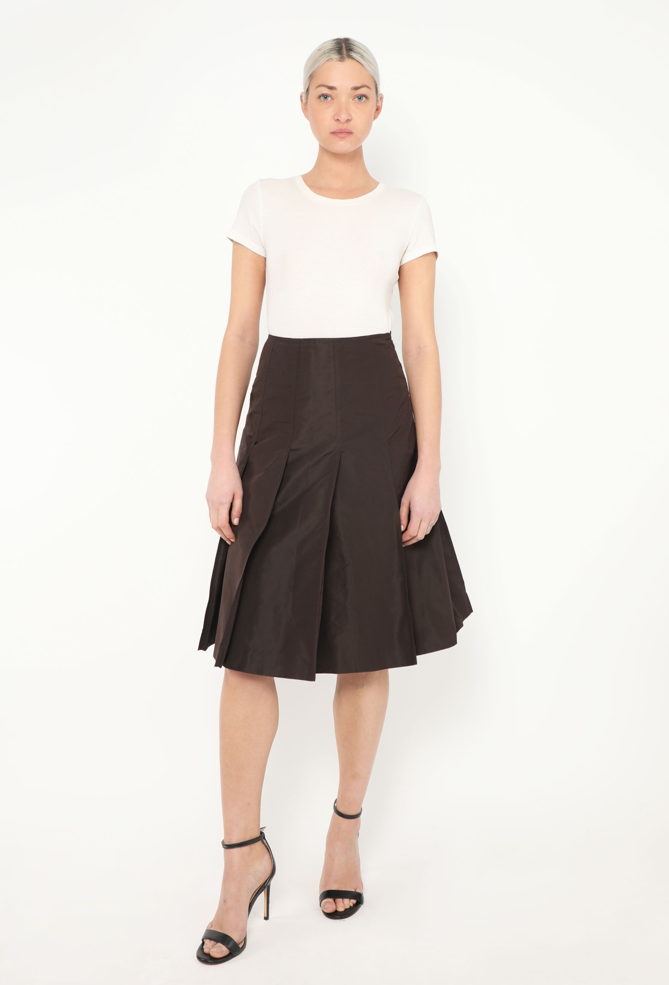 S/S 2001 Pleated Nylon Skirt - Prada | Authentic & Vintage | ReSee