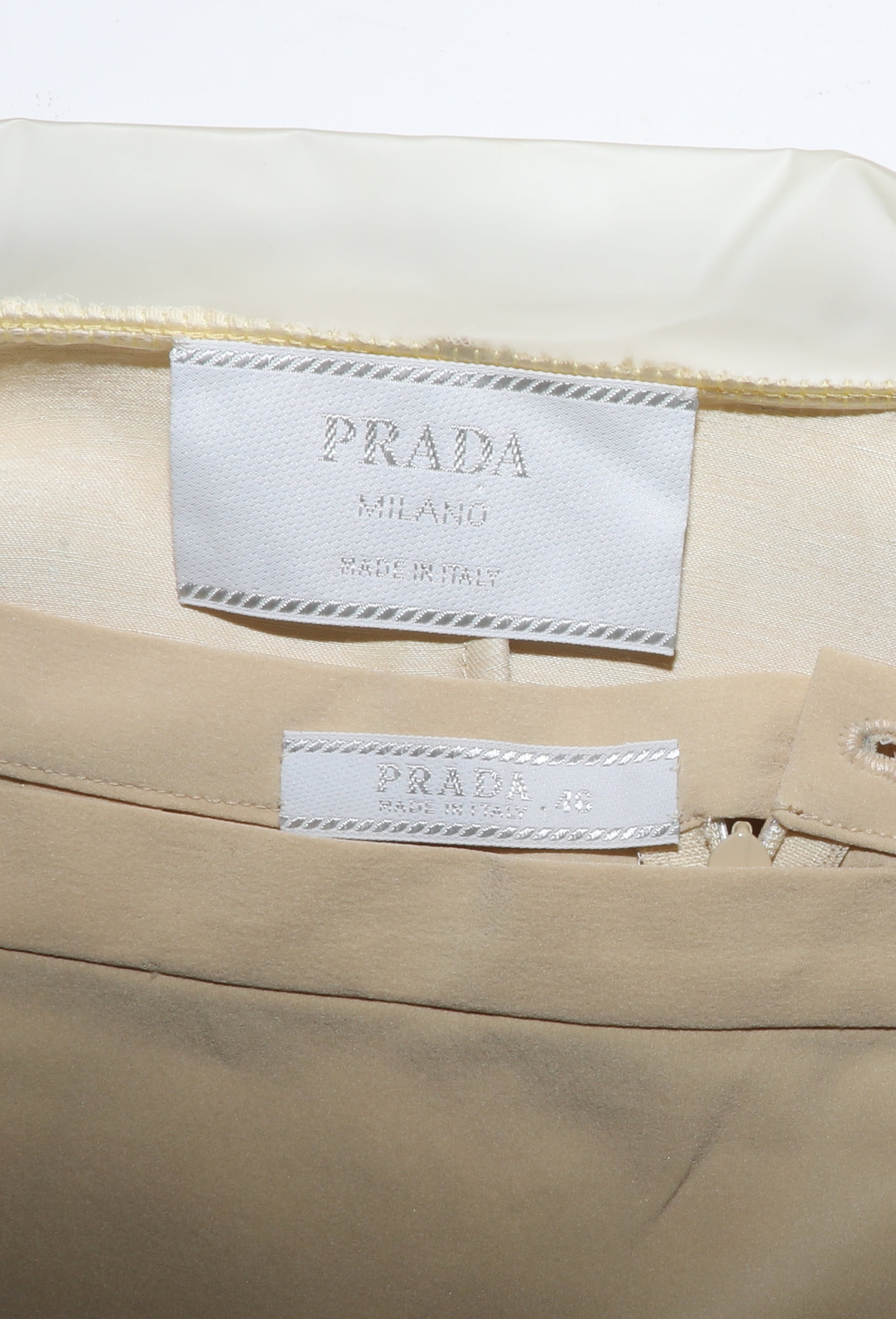 RARE S/S 1998 Latex Panel Silk Ensemble - Prada | ReSee