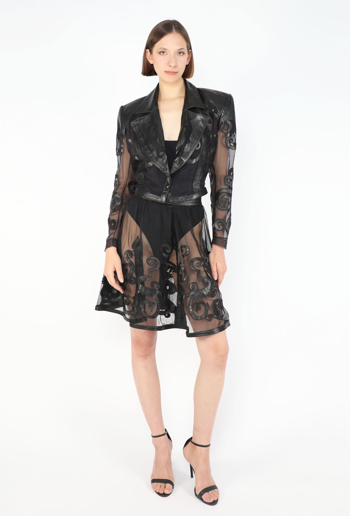 Jitrois Leather Patchwork Ensemble, 1980s - Exquisite Vintage | ReSee