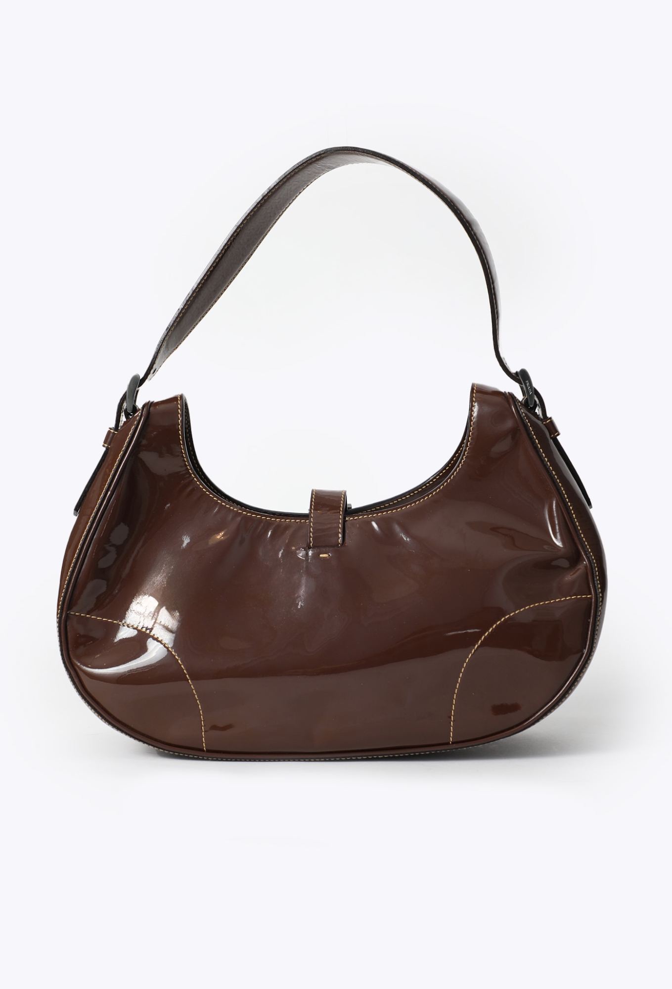 Vintage Patent Shoulder Bag - Prada | ReSee