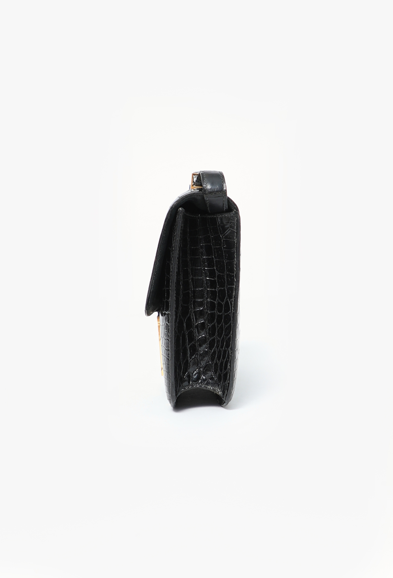80s Black Porosus Constance 22 - Hermès | ReSee