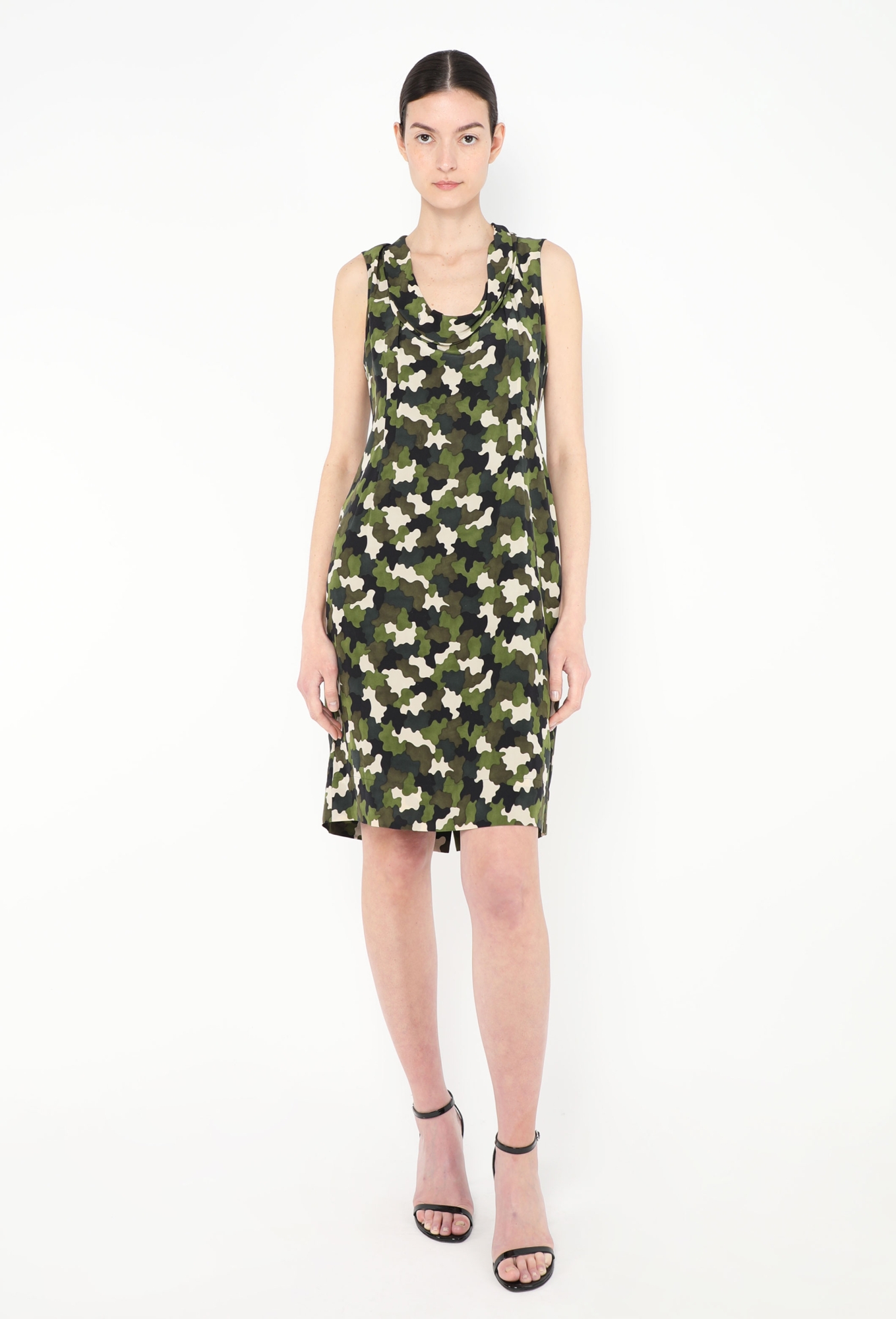 Pre-Fall 2010 Draped Camo Dress - Prada | ReSee