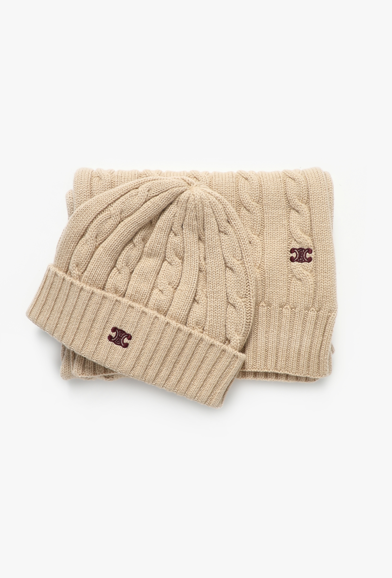 2024 Cashmere Cable-Knit Set | Authentic & Vintage | ReSee
