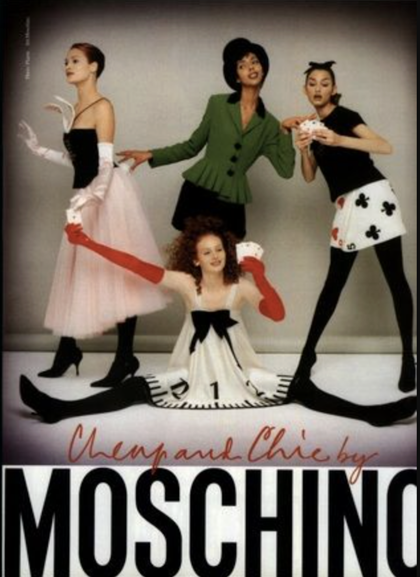 Moschino 1995 Playing Cards Skirt - Exquisite Vintage | ReSee
