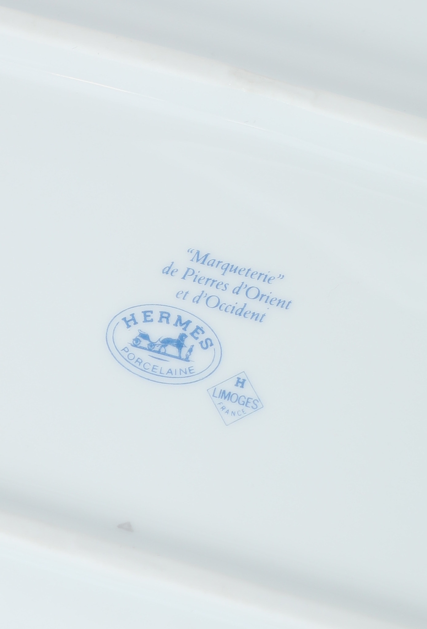 Vintage 'Pierres d'Orient et d'Occident' Limoges Platter - Hermès