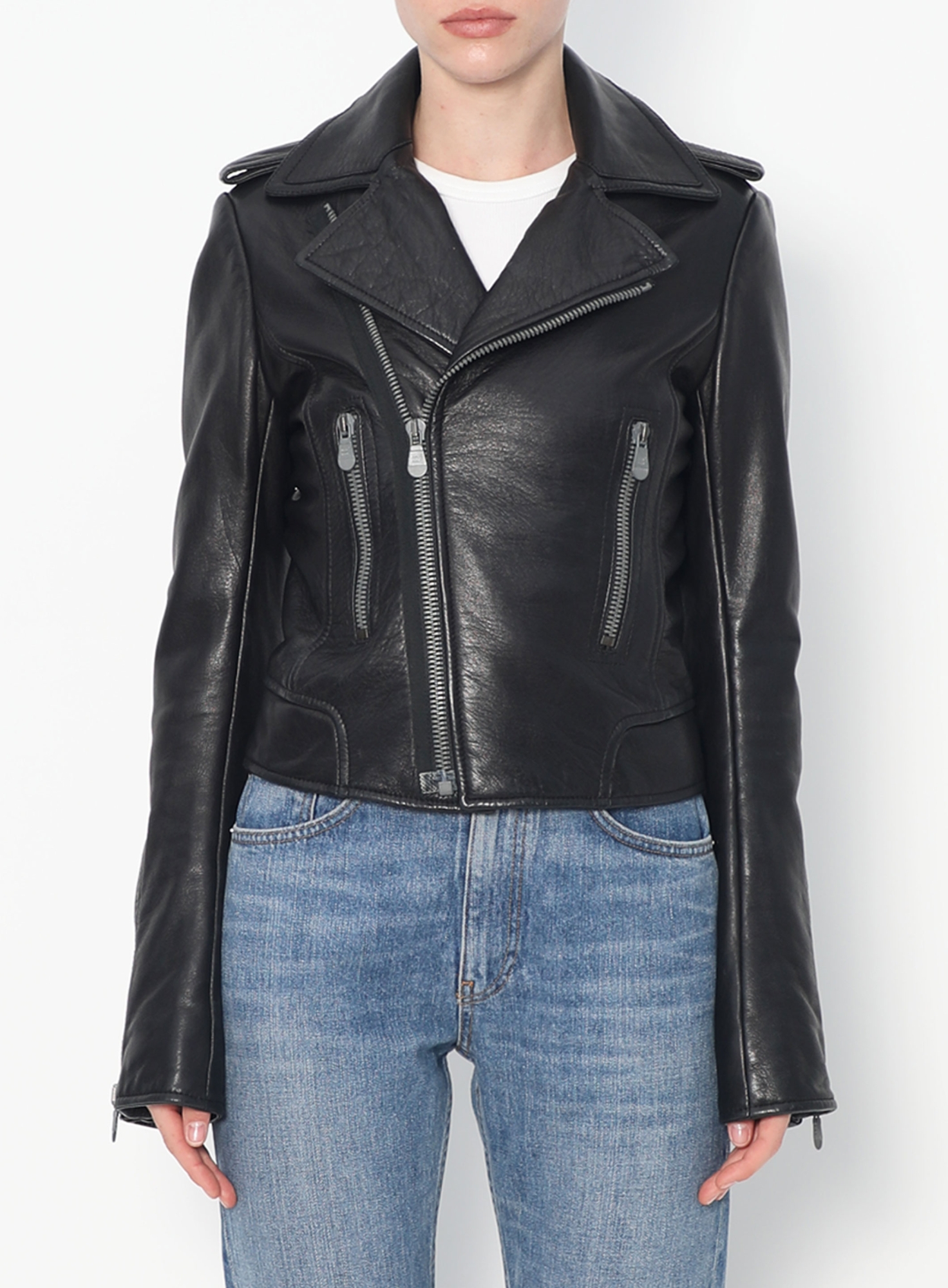 Classic Lambskin Biker Jacket | Authentic & Vintage | ReSee