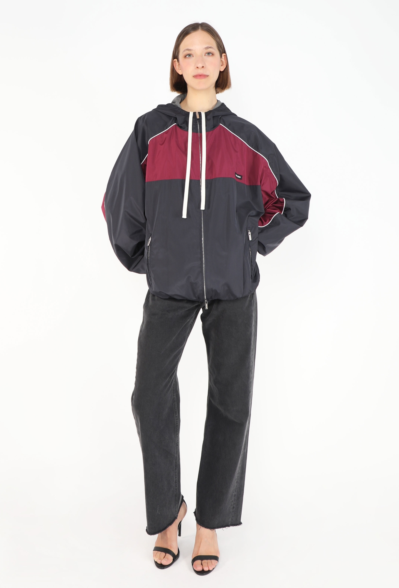 S/S 2025 Nylon Hooded Jacket - Miu Miu | ReSee