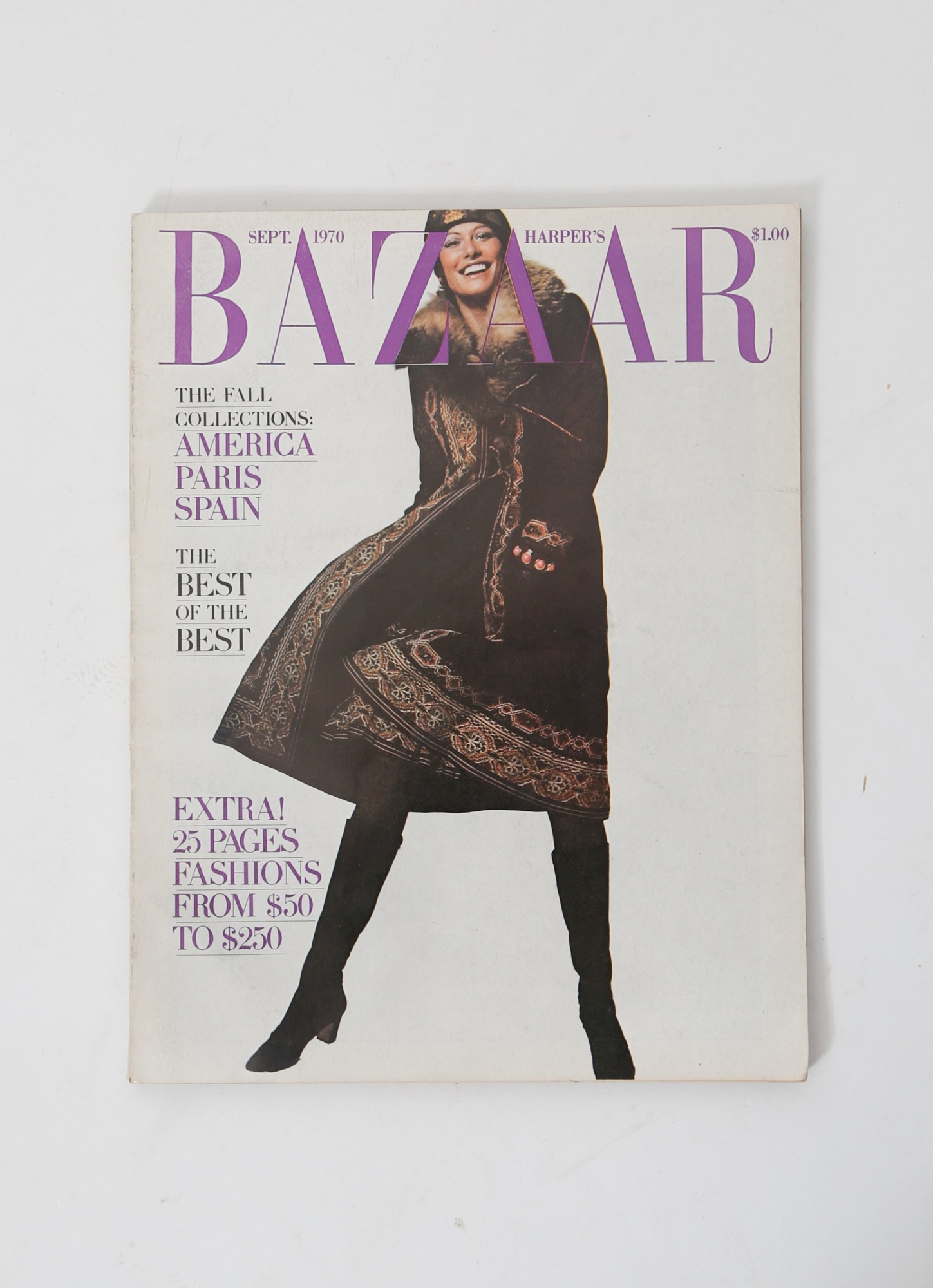 Harper's Bazaar US, September 1970 Issue | Authentic & Vintage | ReSee