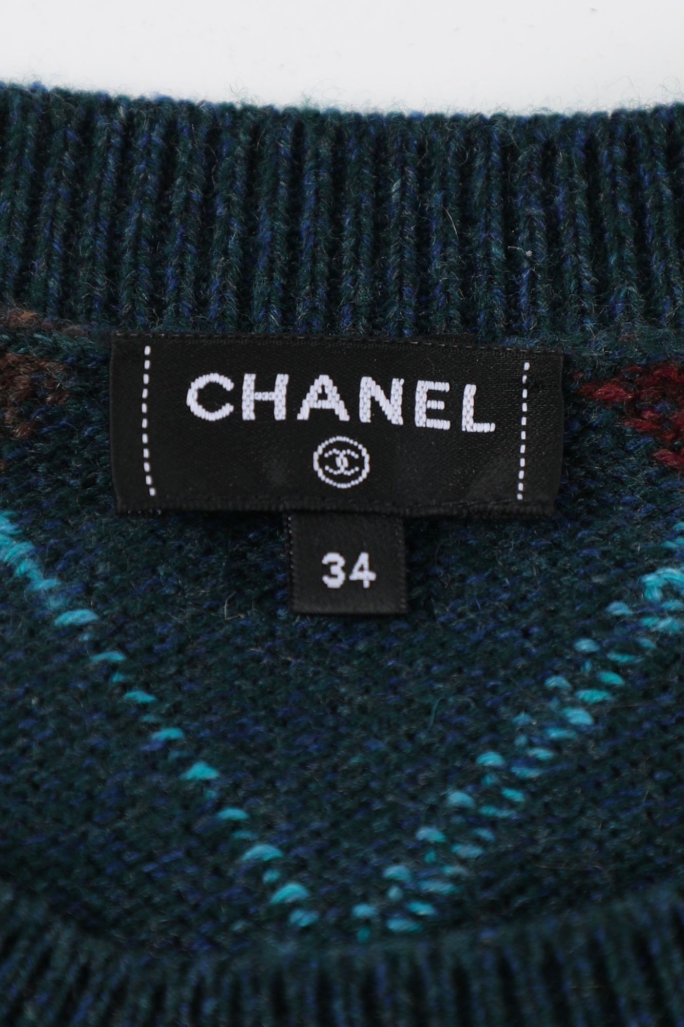 Cashmere Argyle Knit Ensemble, Pre-Fall 2024 - Chanel | ReSee