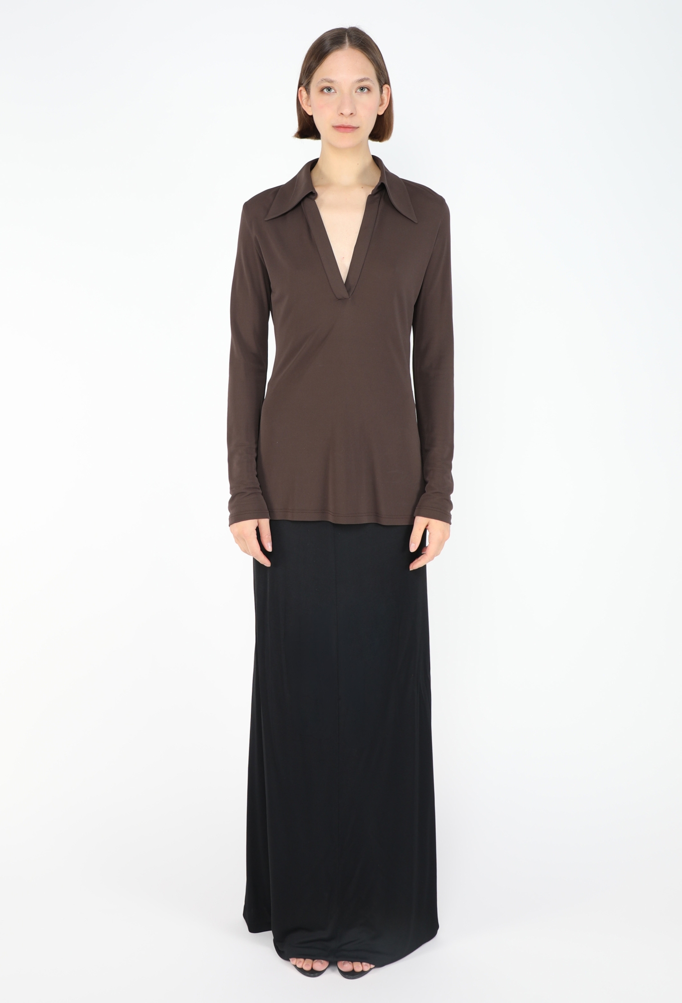 1996 V-Neck Jersey Tunic - Gucci | ReSee
