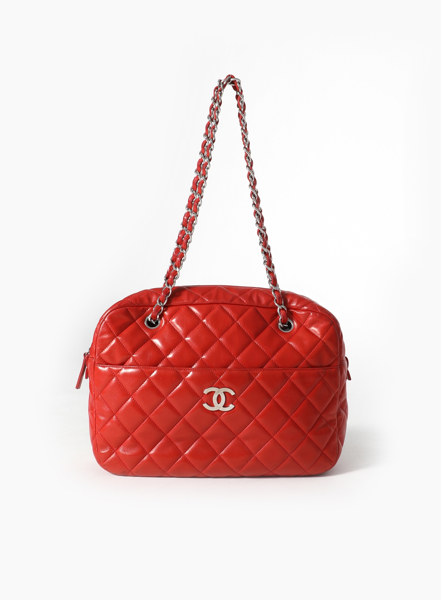 Red Jumbo Camera Bag | Authentic & Vintage | ReSee