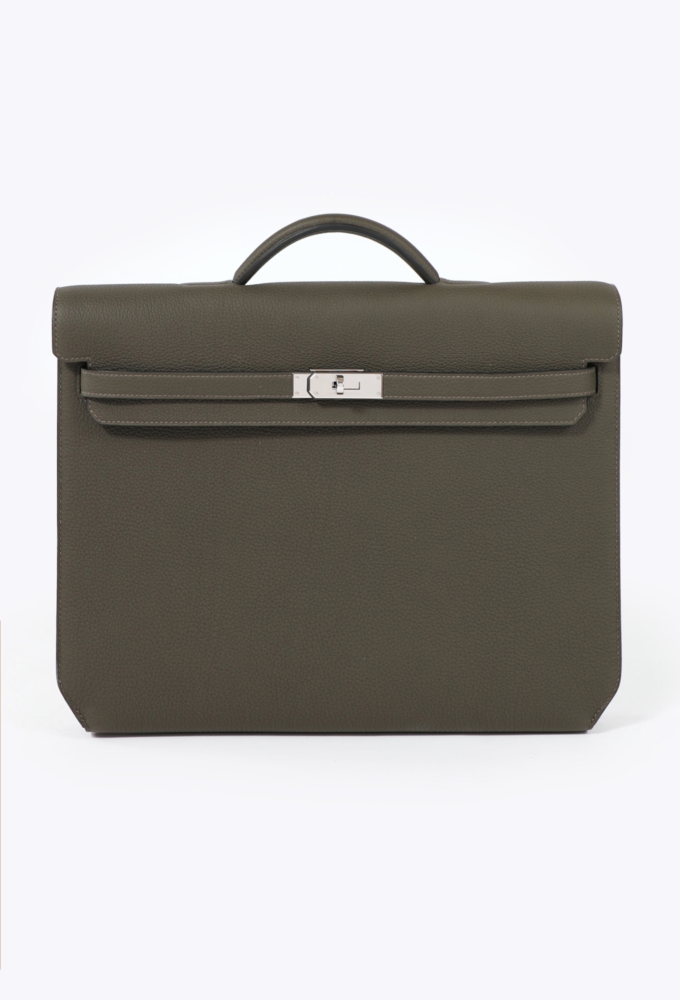 Graphite Kelly Dépêches 36 Briefcase, with Box - Hermès | ReSee