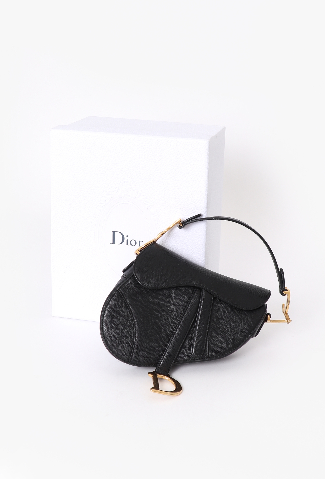 Black Mini Saddle Bag - Dior | Authentic & Vintage | ReSee