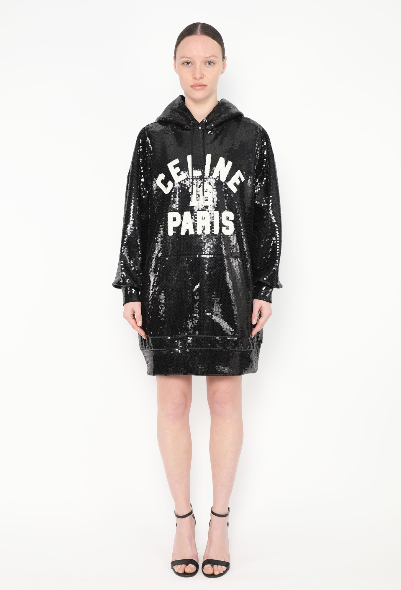 2022 Iridescent Sequin Varsity Hoodie | Authentic & Vintage | ReSee