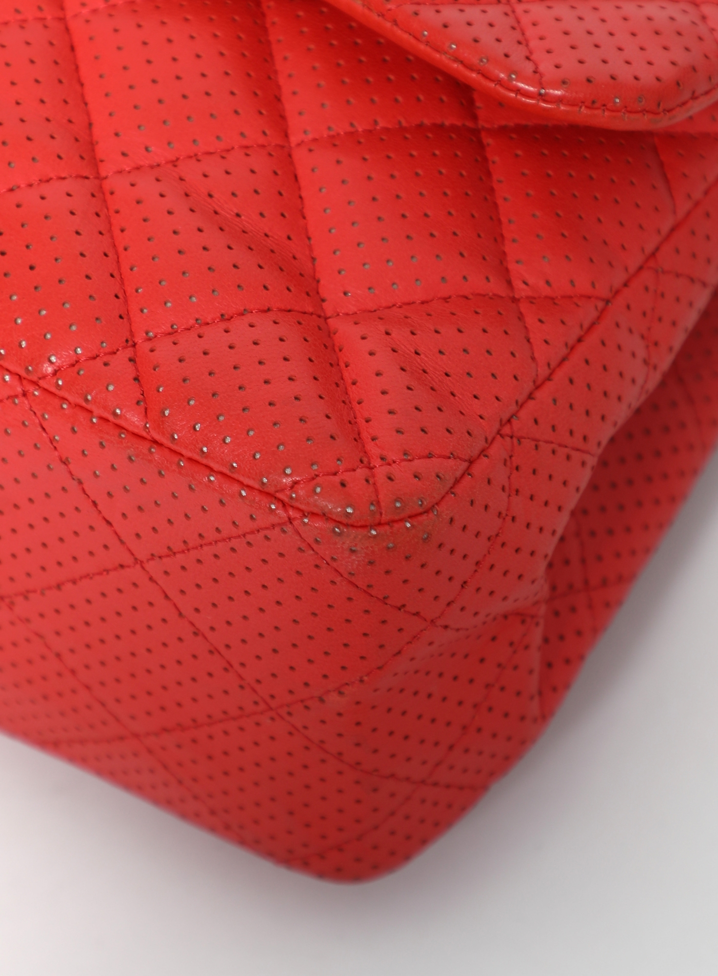 Perforated Jumbo Timeless Flap Bag | Authentic & Vintage | ReSee