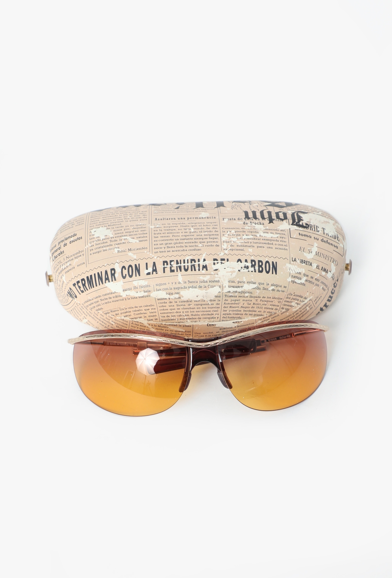 John Galliano サングラス Frameless Wrap Sunglasses, F/W 2004 - John Galliano | ReSee