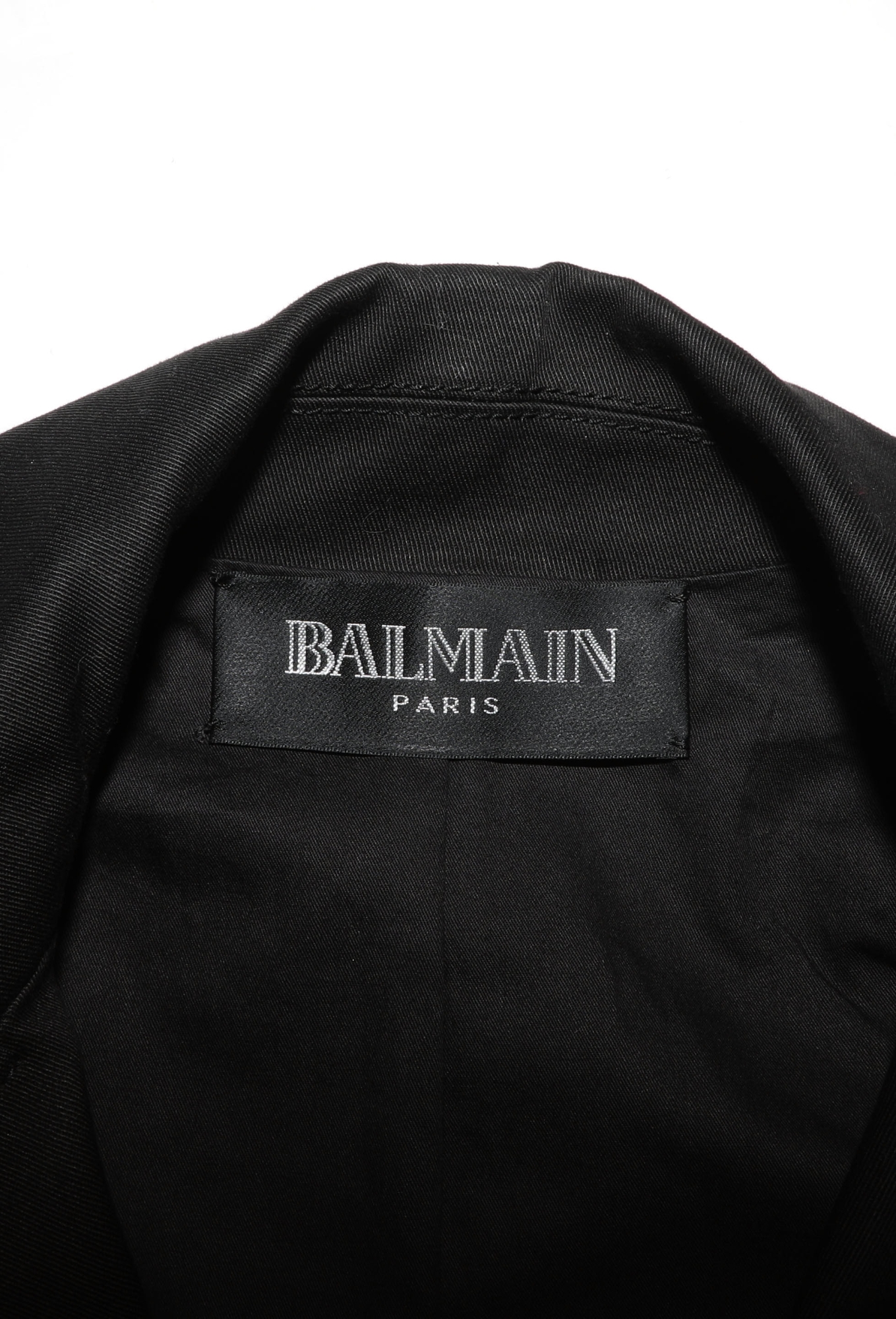 Classic Coat Of Arms Peacoat - Balmain | ReSee