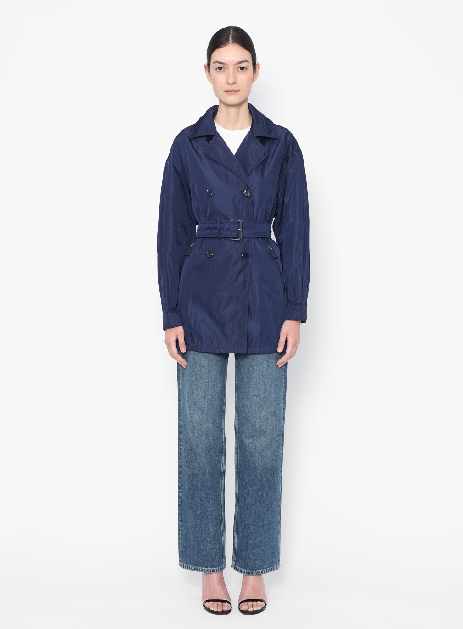 ジャケット・アウター PRADA 90s Pocono Nylon Bal Collar Coat IMG_4408.png?format=1000w