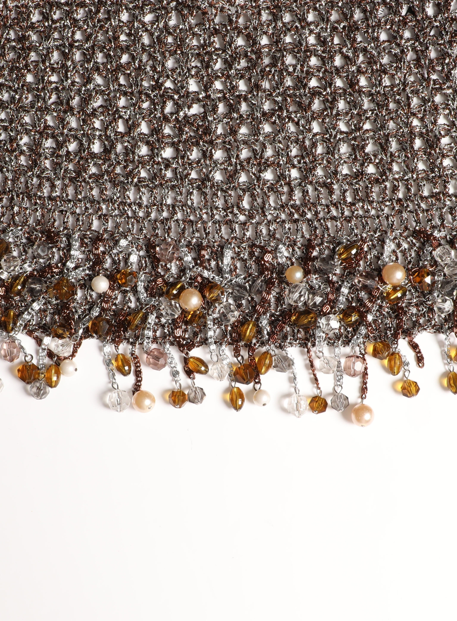 Iridescent Embellished Crochet Top | Authentic & Vintage | ReSee