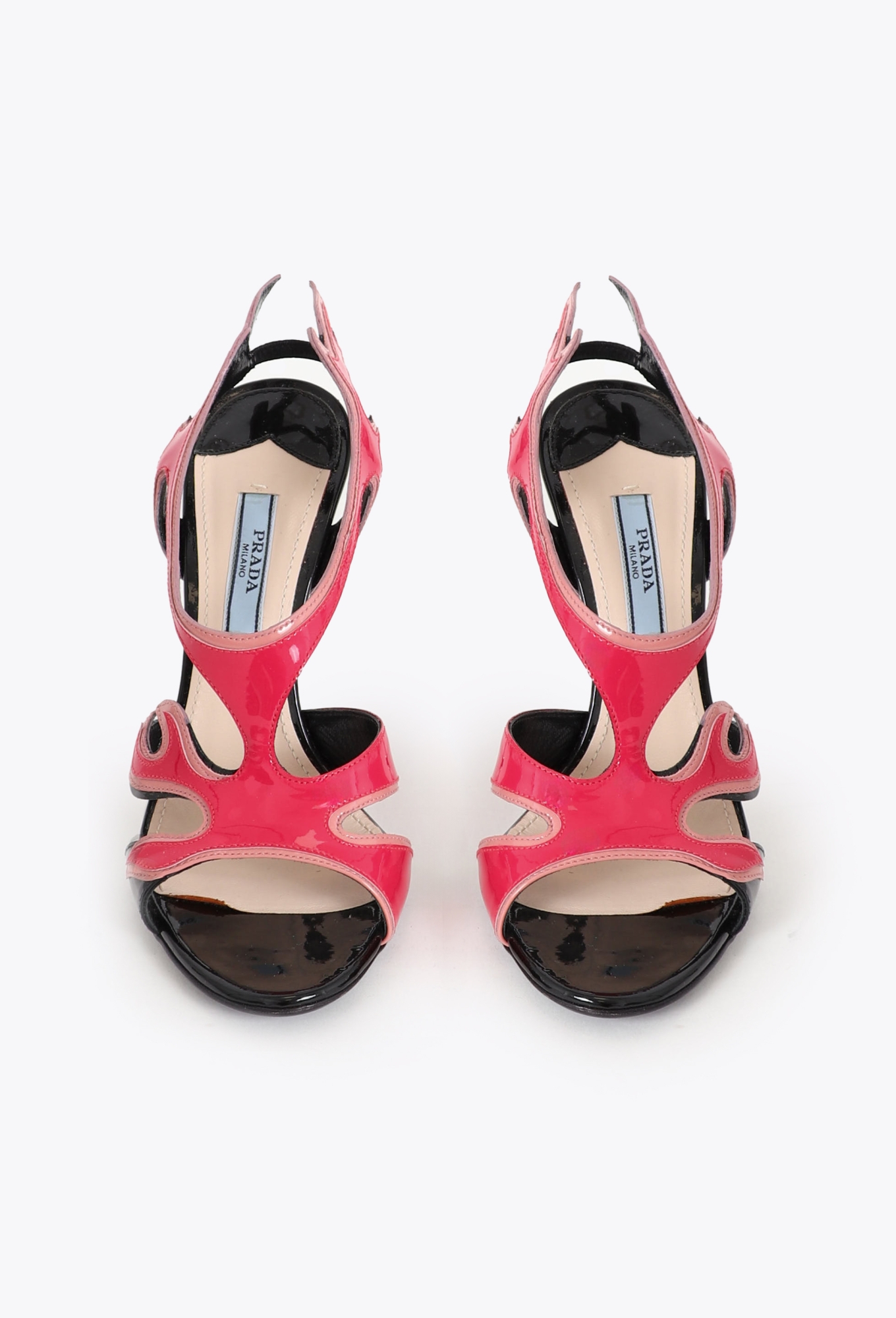 S/S 2012 Patent Flame Sandals - Prada | ReSee