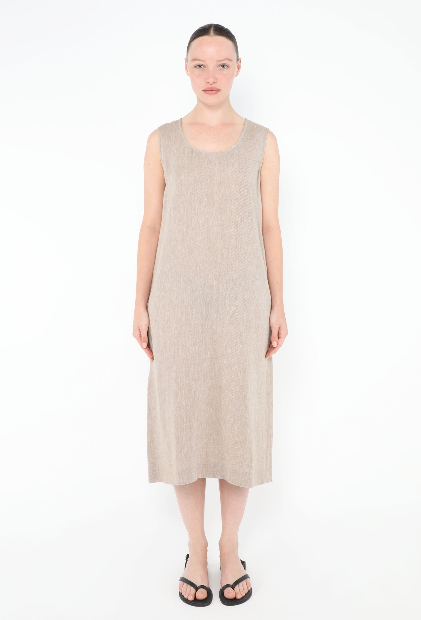 Margiela S/S 2002 Linen Shift Dress - Hermès | ReSee