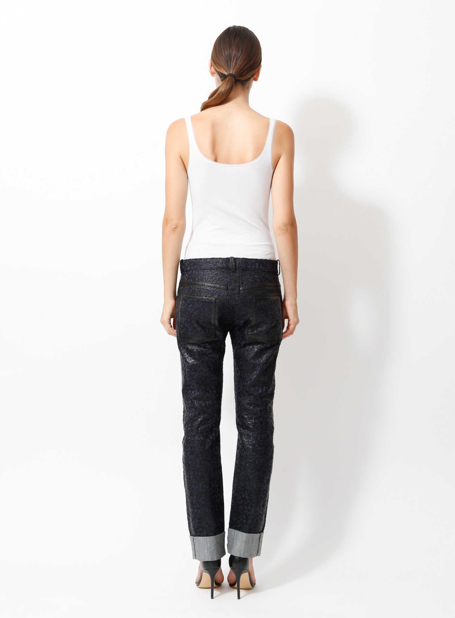 S/S 2011 Lace Covered Jeans | Authentic & Vintage | ReSee