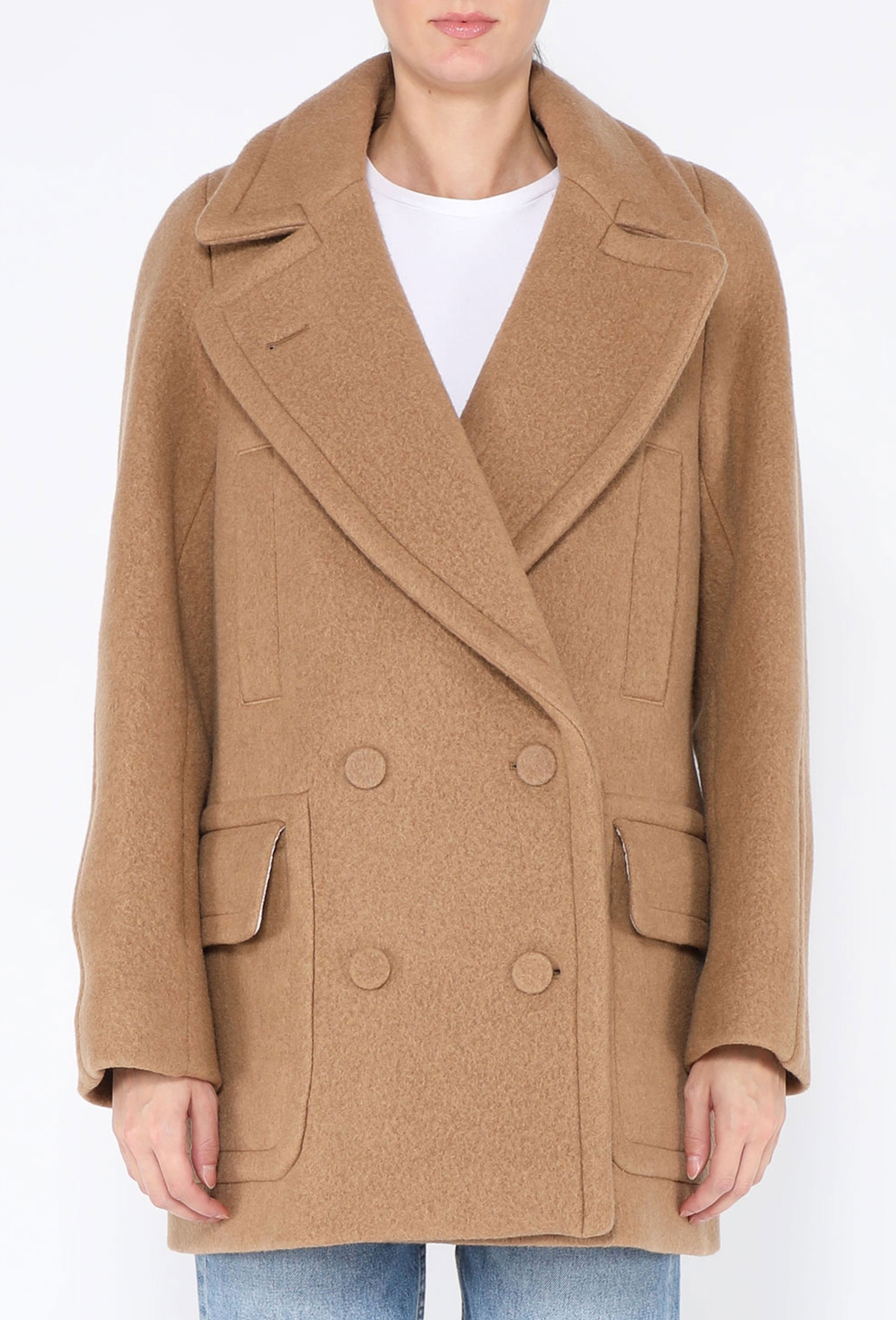 2024 Randia Double-Breasted Peacoat - Dries Van Noten | ReSee