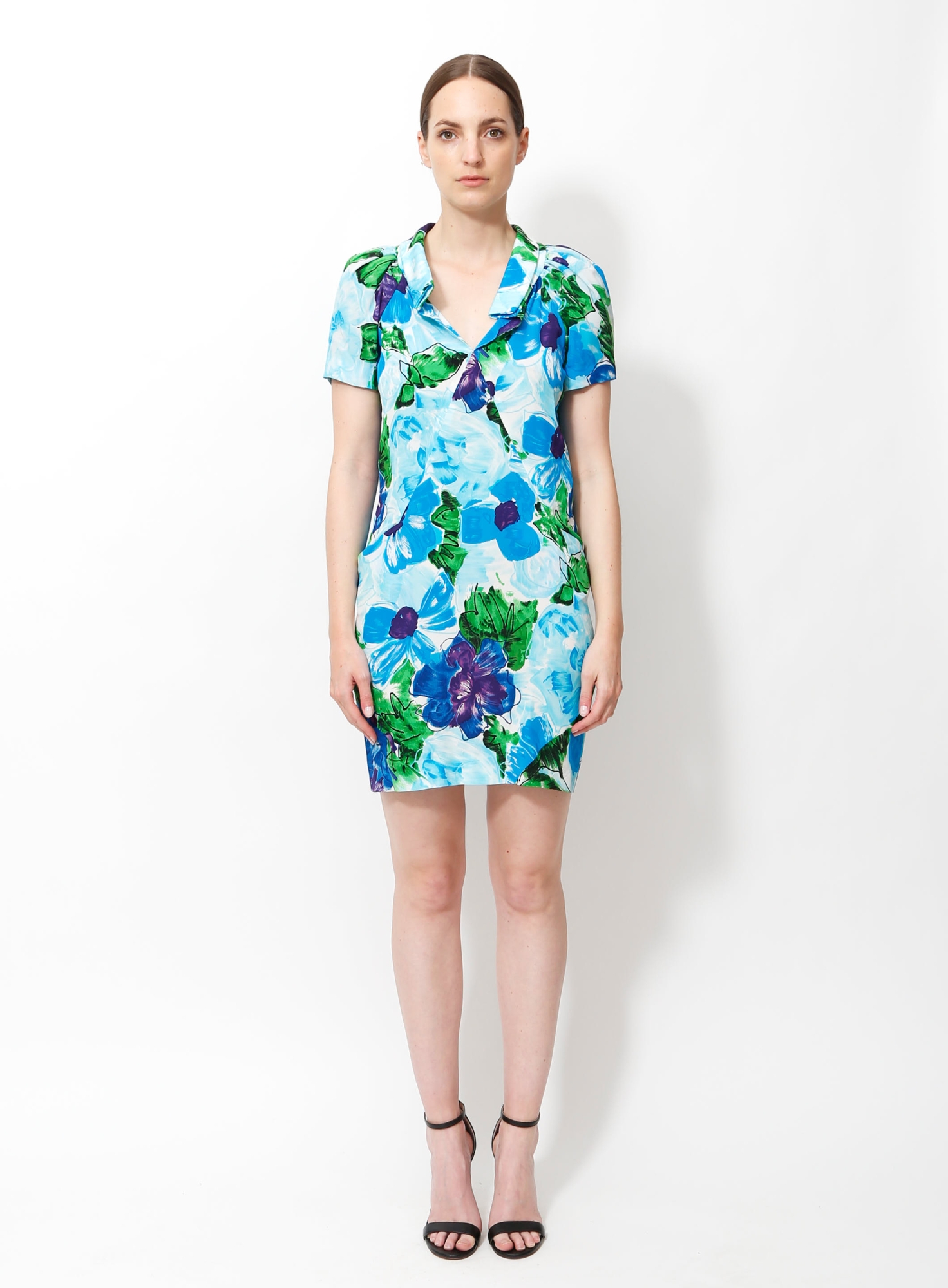 2008 Floral Print Dress