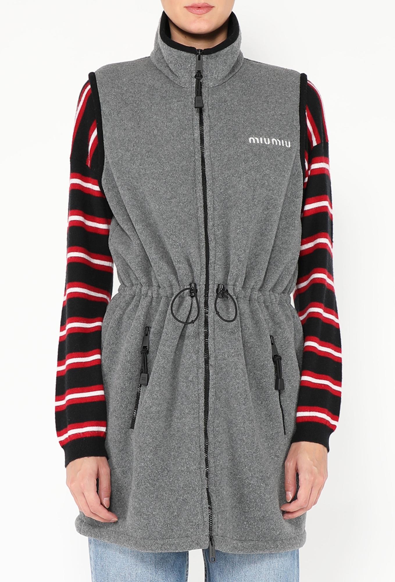 F/W 2024 Logo Fleece Vest - Miu Miu | ReSee