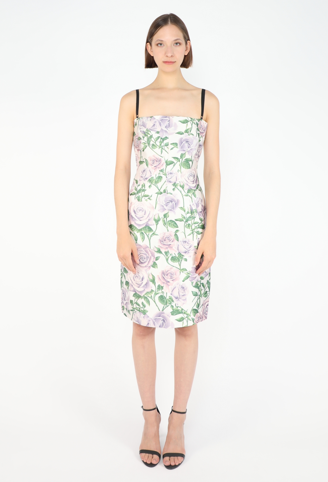 90s satin dress Ripple 90s Silk Midi Slip Dress – Lily Rou main image 1