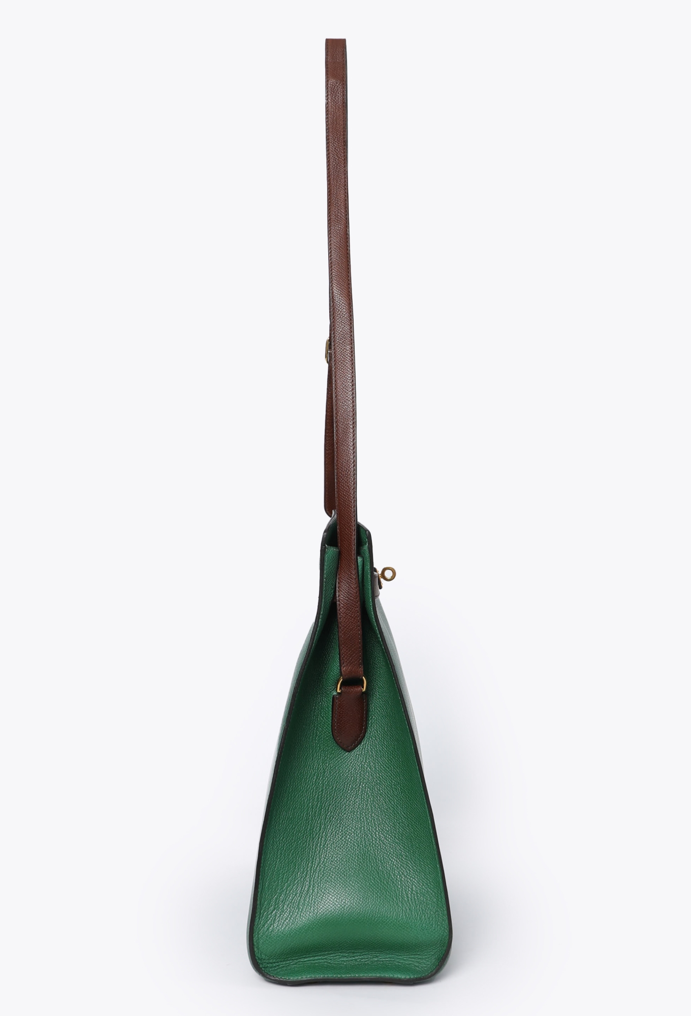 RARE '90s Vert Bengale Courchevel Kelly Sport GM - Hermès | ReSee RARE '90s Vert Bengale Courchevel Kelly Sport GM - Hermès | ReSee