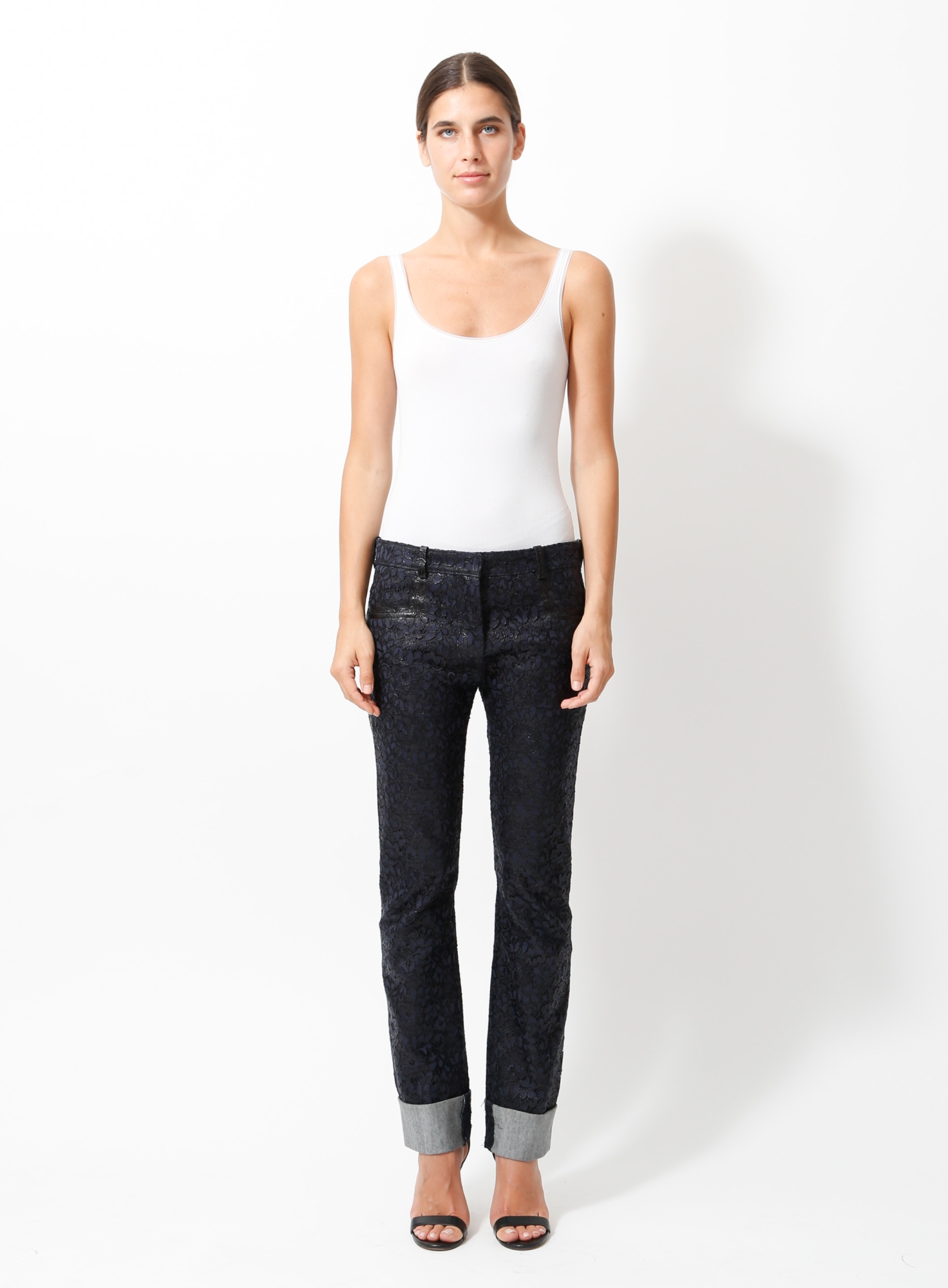 S/S 2011 Lace Covered Jeans | Authentic & Vintage | ReSee