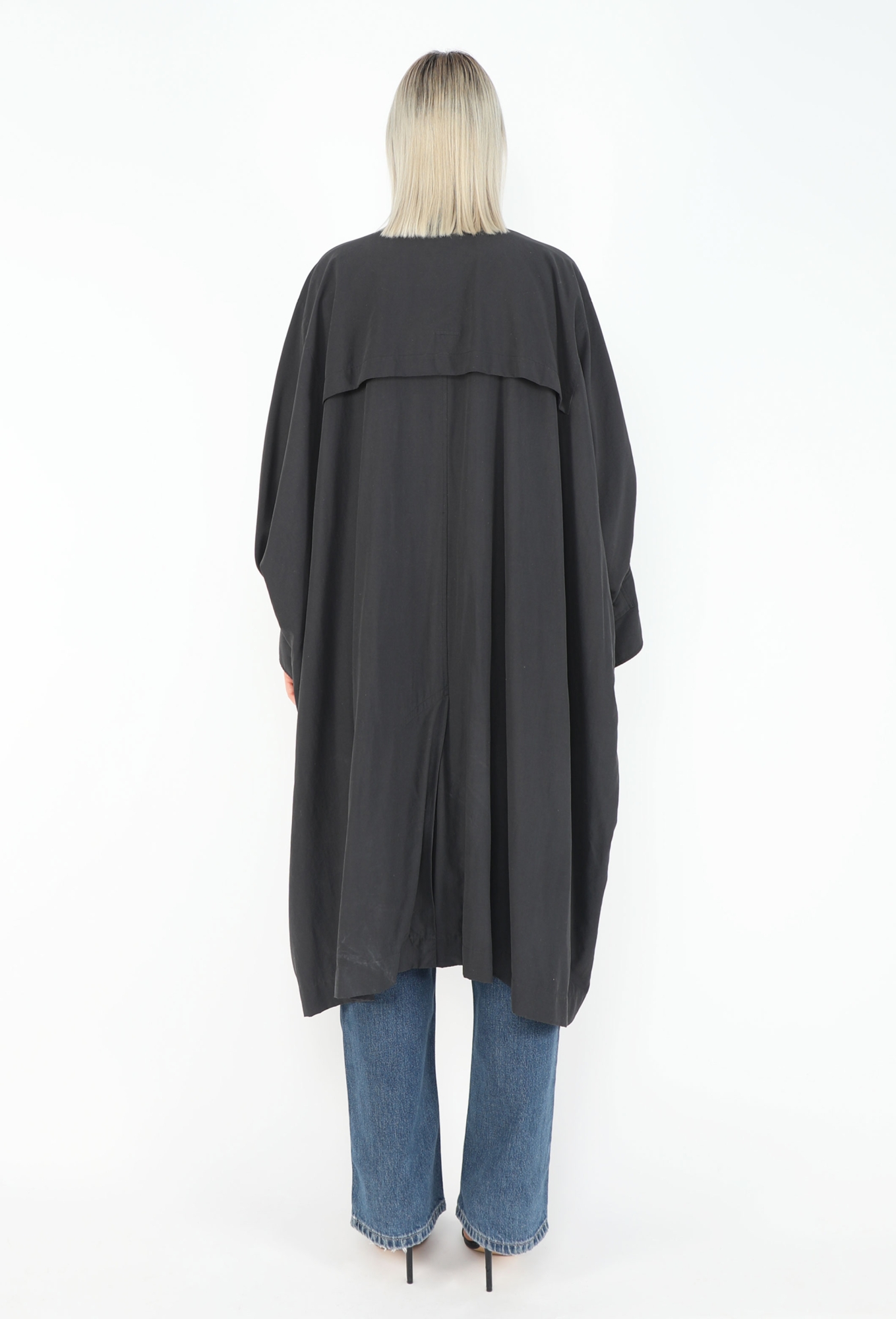 90s Batwing Nylon Trench - Issey Miyake | ReSee
