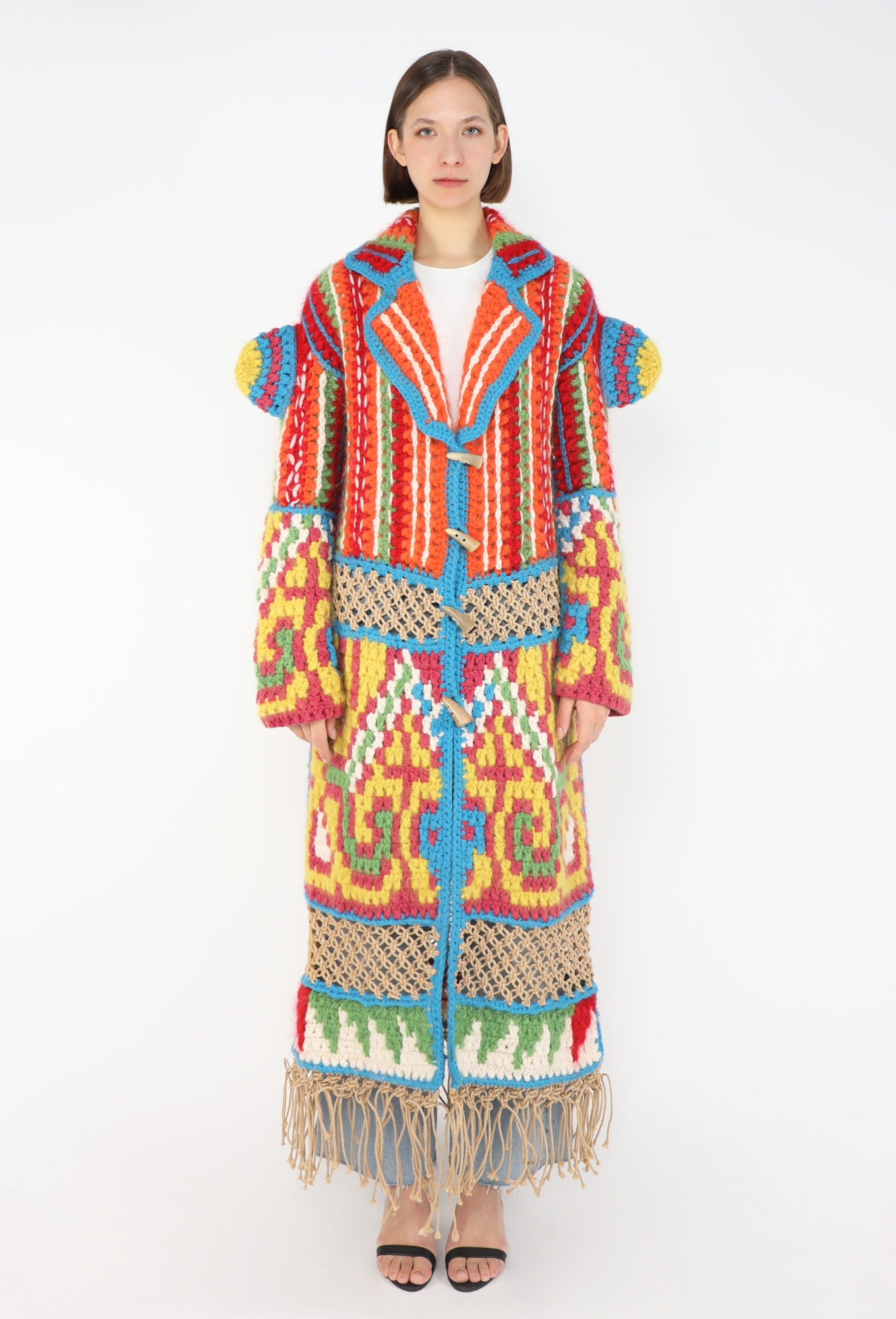 Crochet Fringe Cardigan, F/W 2002 - Dior | ReSee