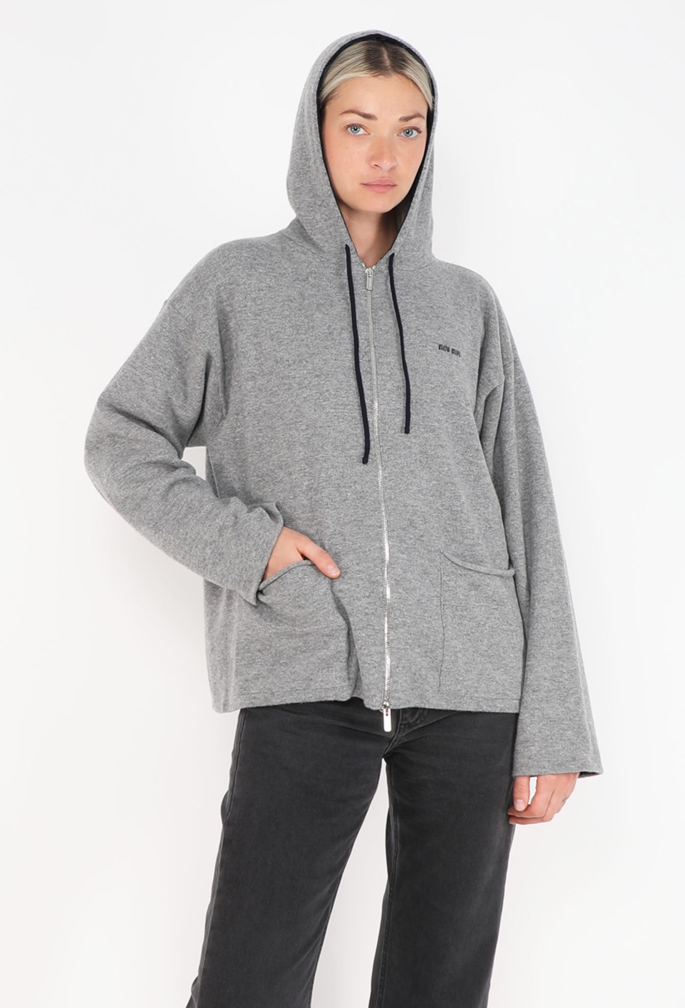Double-Face Cashmere Hoodie, 2025 - Miu Miu | ReSee
