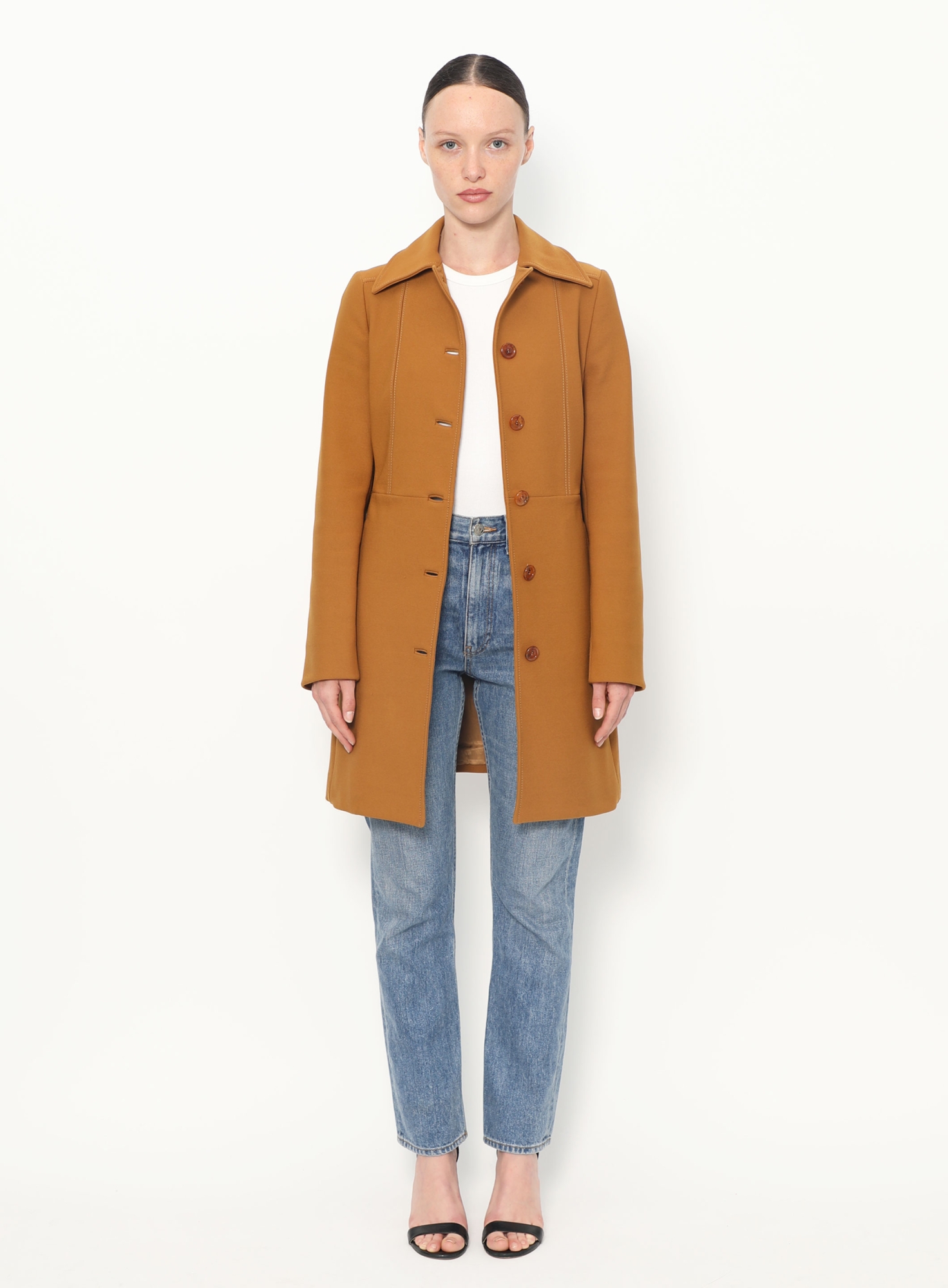Belted Twill Coat | Authentic & Vintage | ReSee