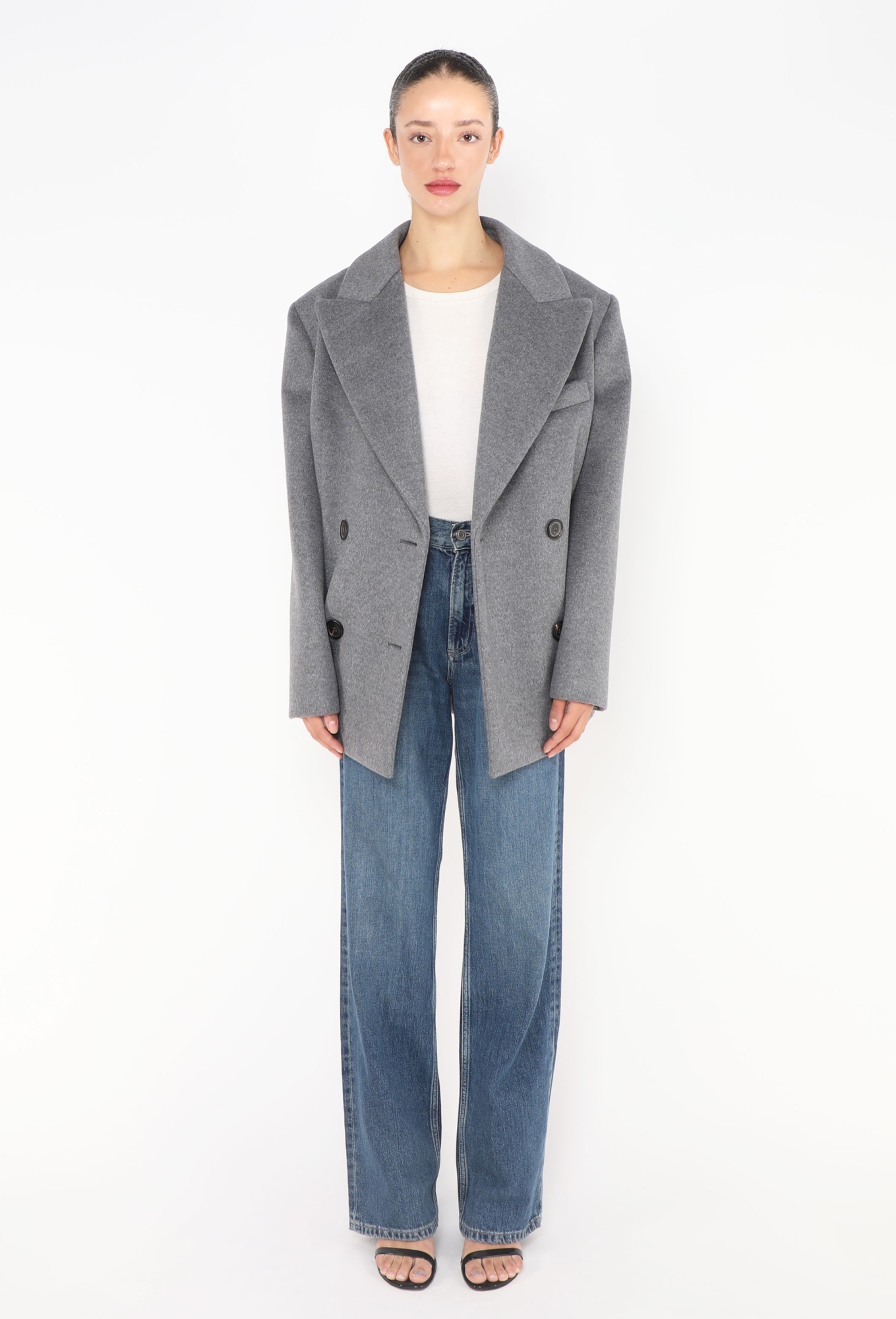F/W 2023 Oversized Felted Blazer - Miu Miu | ReSee