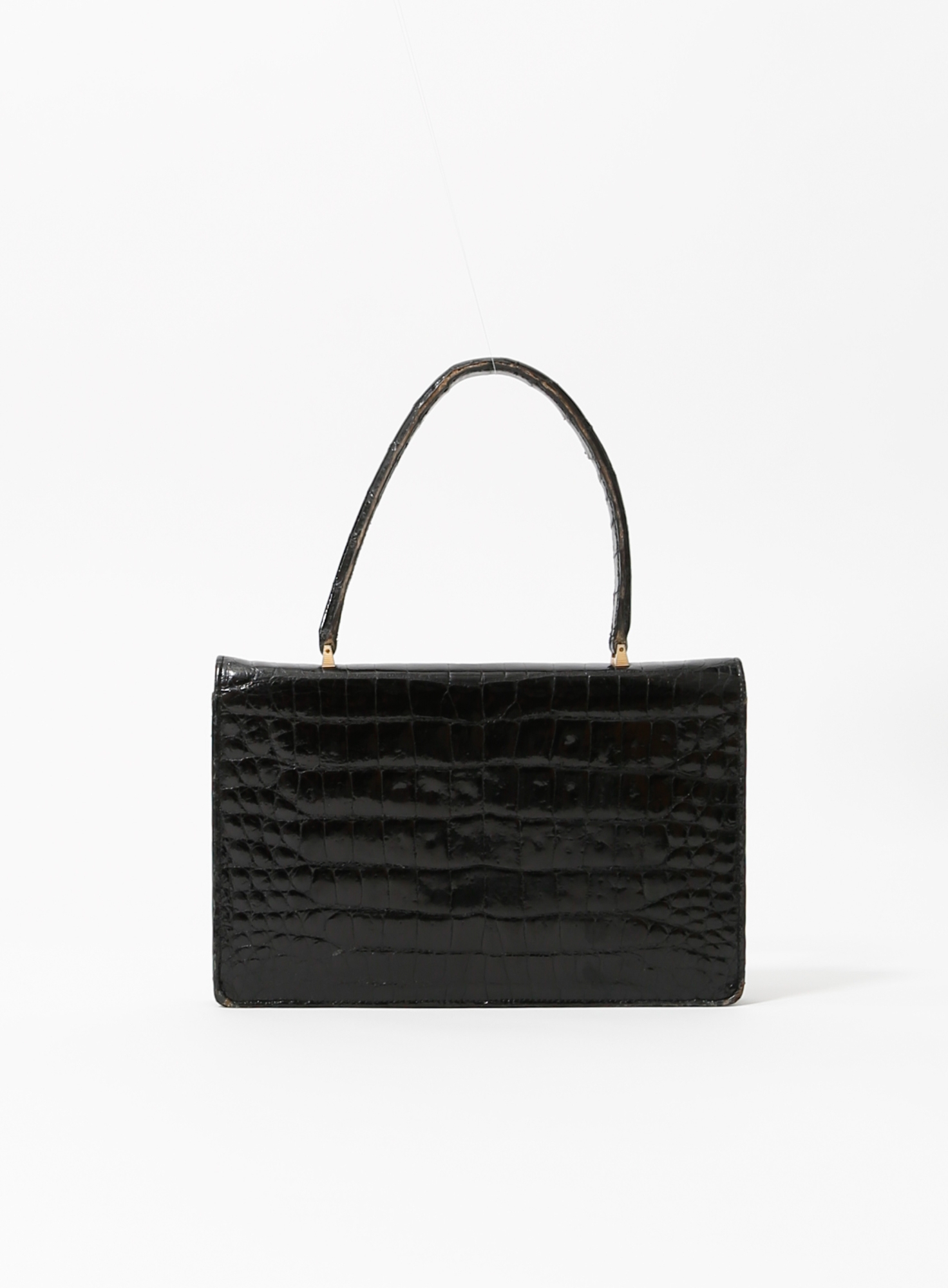 60's Crocodile Piano Bag | Authentic & Vintage | ReSee