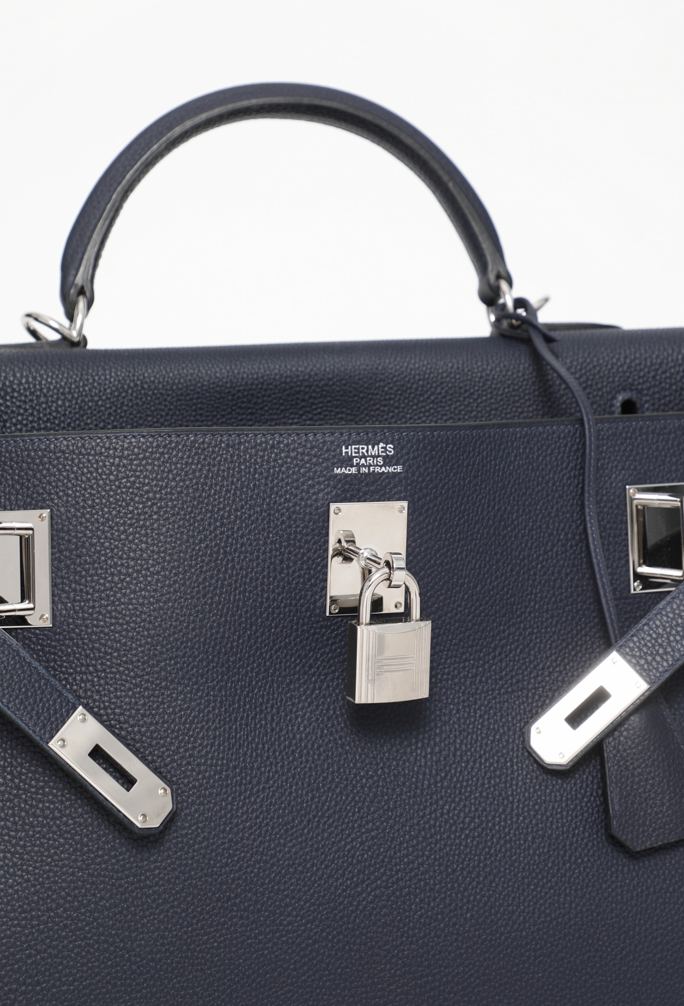 Bleu Nuit Togo Kelly Retourné 50 | Authentic & Vintage | ReSee
