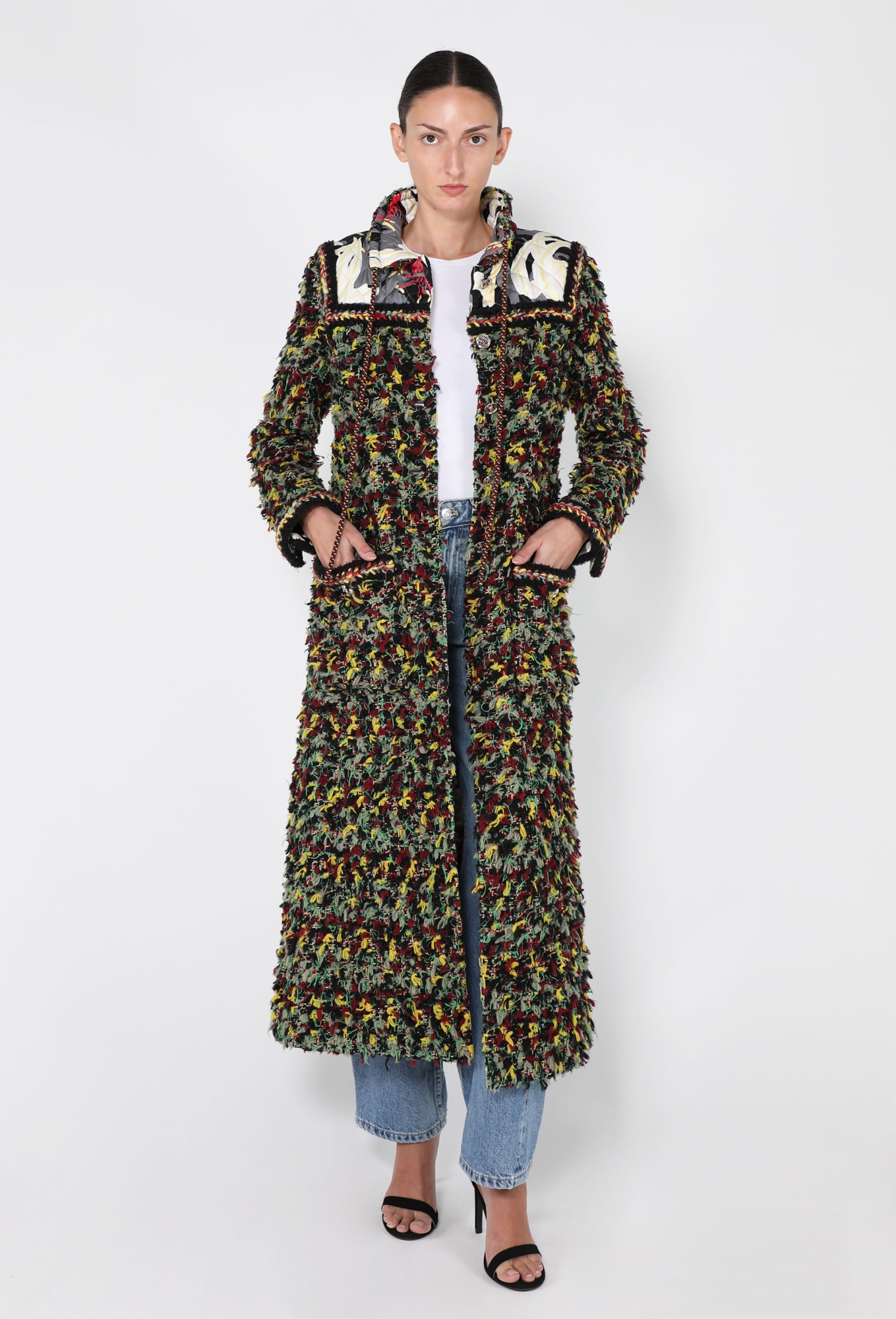 CHANEL BOUTIQUE シャネル ツイードコート 93A P02353 Demi-Couture Tweed Coat, Pre-Fall 2023 - Chanel | ReSee