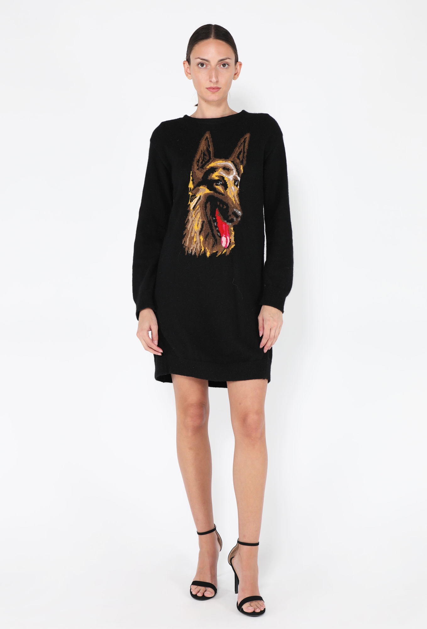 German Shepherd Sweater Dress, Pre-Fall 2011 - Balenciaga | ReSee German Shepherd Sweater Dress, Pre-Fall 2011 - Balenciaga | ReSee