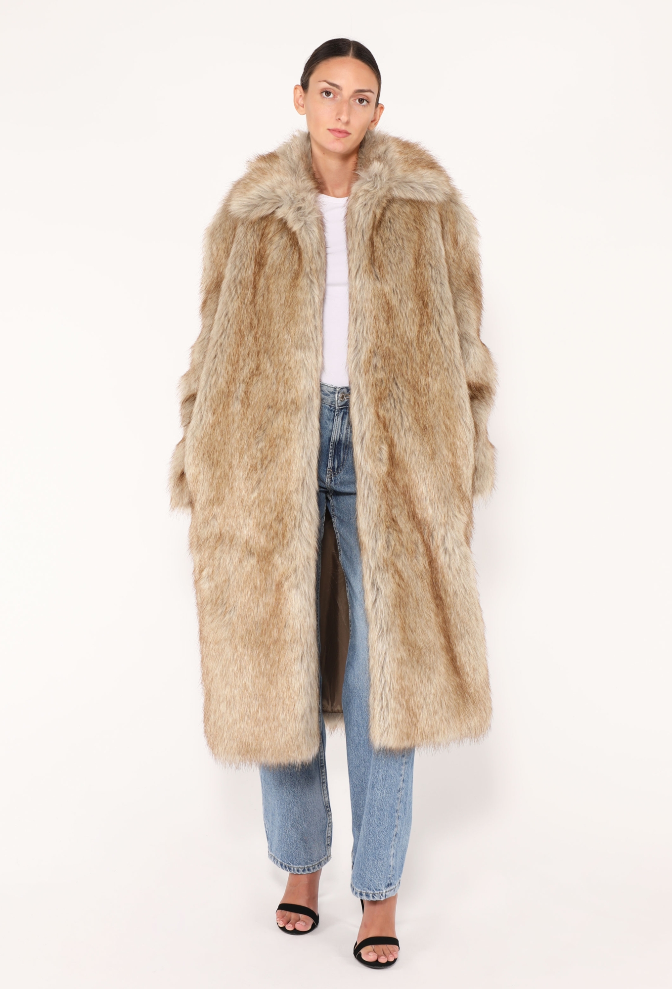 F/W 2023 Fux Fur Cocoon Coat - Toteme | ReSee