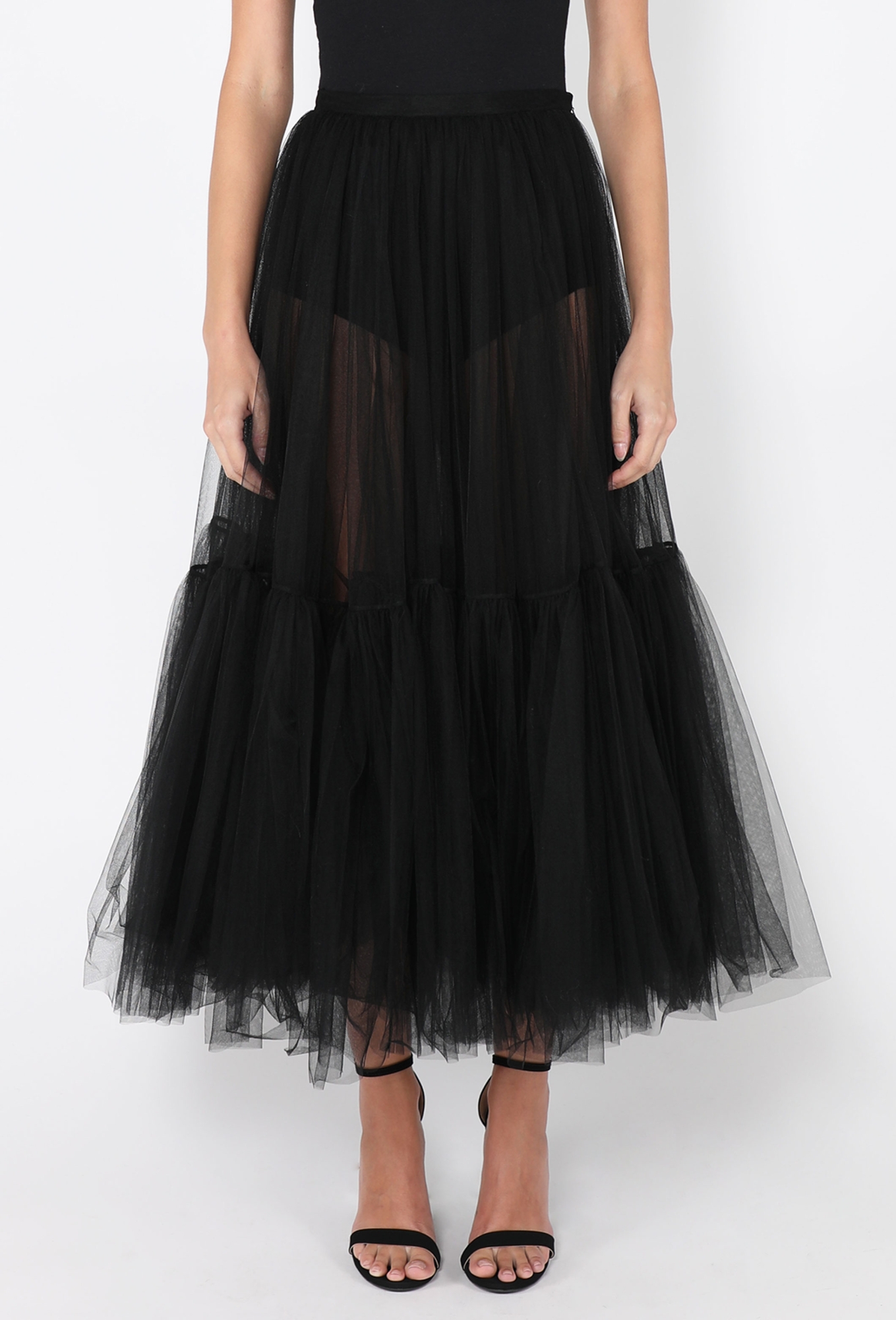 Sheer Tulle Overskirt, Resort 2019 - Dior | ReSee