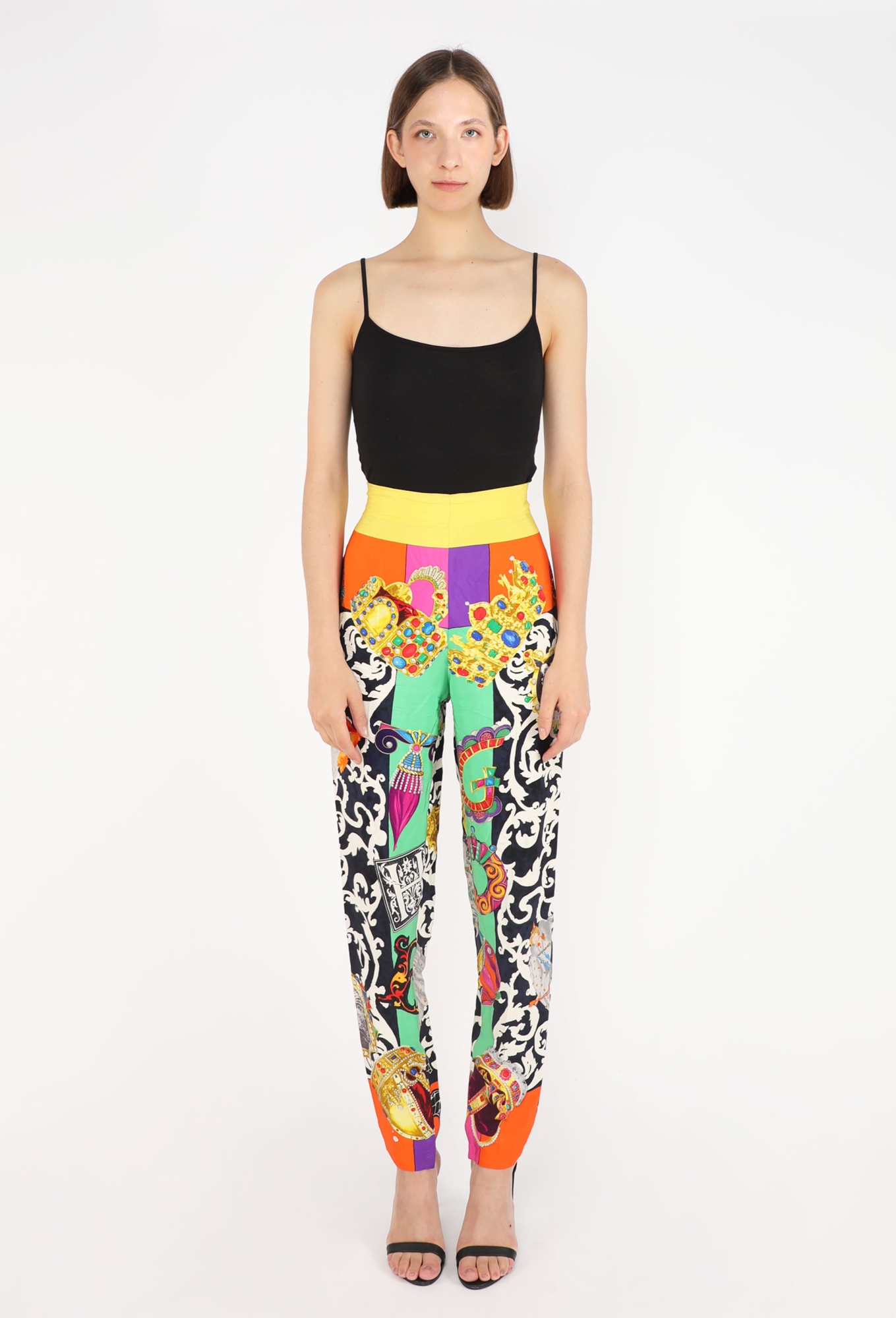 Atelier Regalia Printed Pants, S/S 1991 - Versace | ReSee
